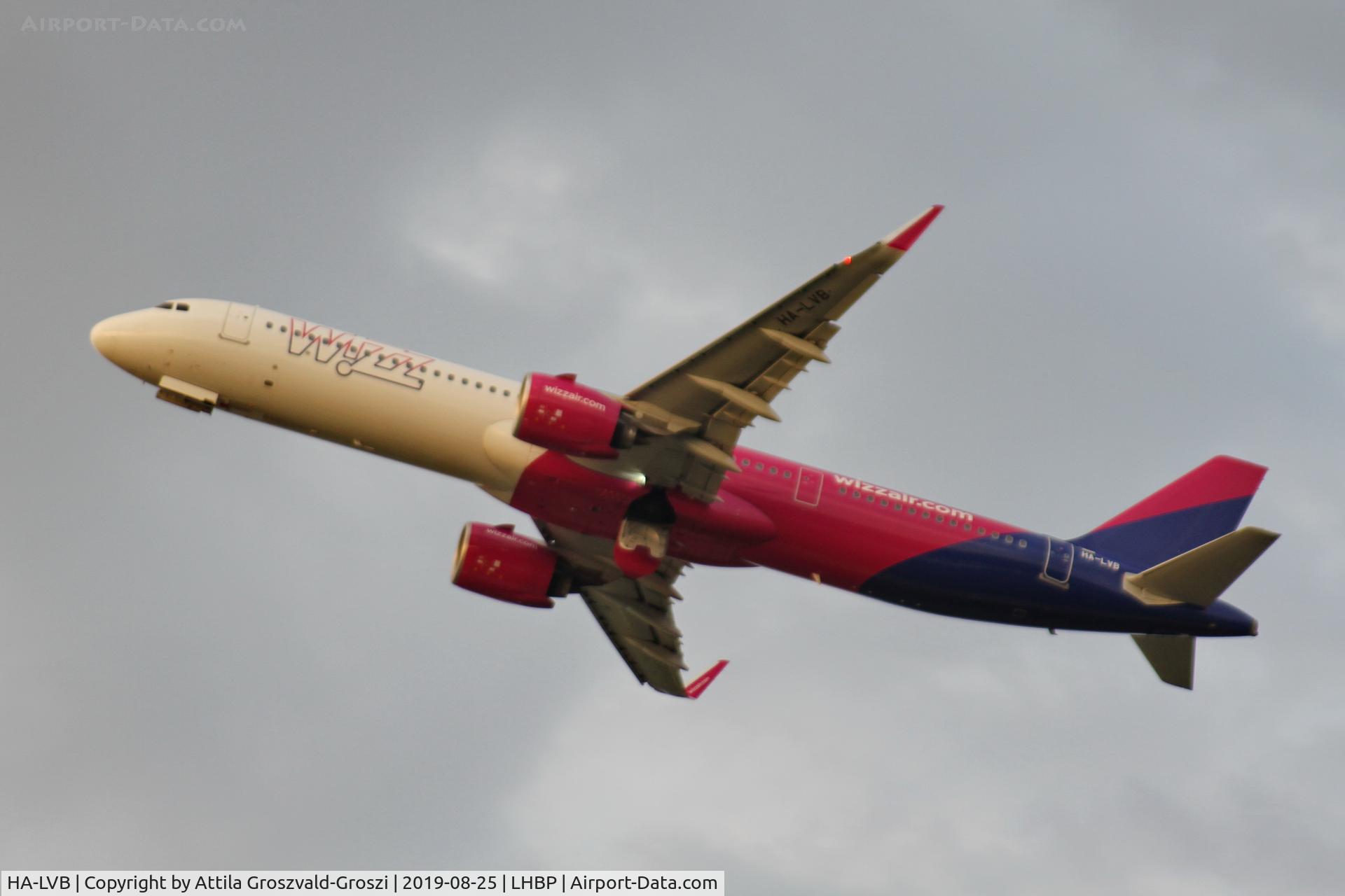 HA-LVB, 2019 Airbus A321-271NX C/N 8735, LHBP/BUD - Budapest Ferihegy, Liszt Ferenc International Airport, Hungary
