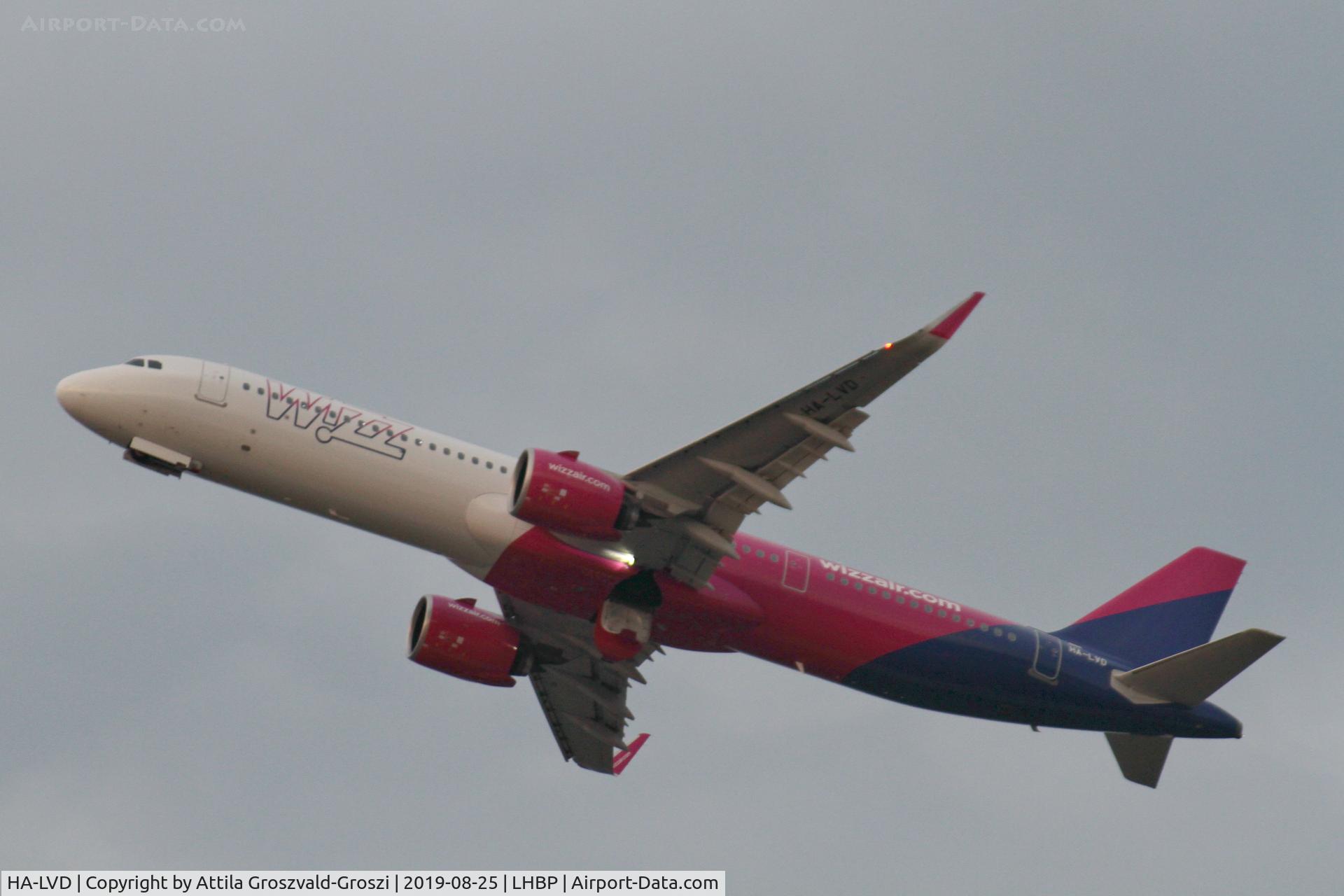 HA-LVD, 2019 Airbus A321-271NX C/N 8882, LHBP/BUD - Budapest Ferihegy, Liszt Ferenc International Airport, Hungary