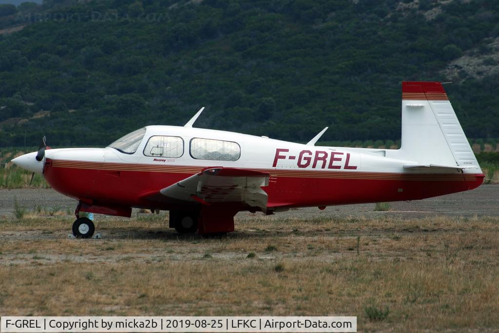 F-GREL, Mooney M20J 201 C/N 24-3403, Parked
