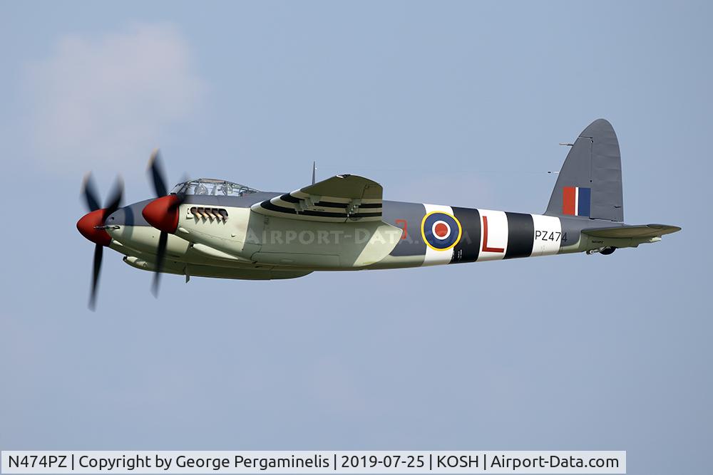 N474PZ, 1945 De Havilland DH.98 Mosquito FB.VI C/N NZ2384/PZ474, This aircraft, alone, made my long flight from Australia worthwhile.