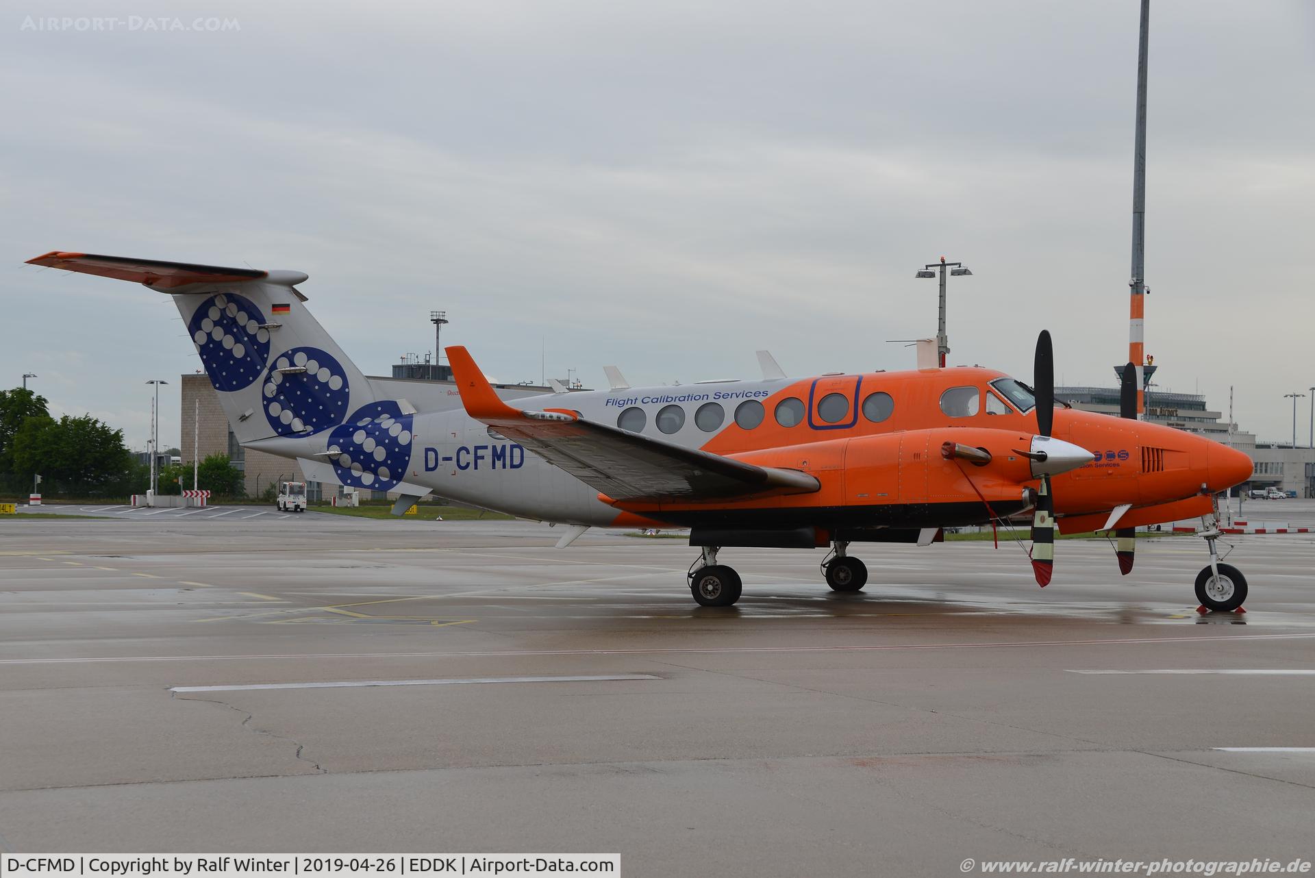 D-CFMD, 2006 Beechcraft Super King Air 350 C/N FL-473, Raytheon Aircraft - FCK FCS Flight Calibration Services - FL-473 - D-CFMD - 26.04.2019 - CGN