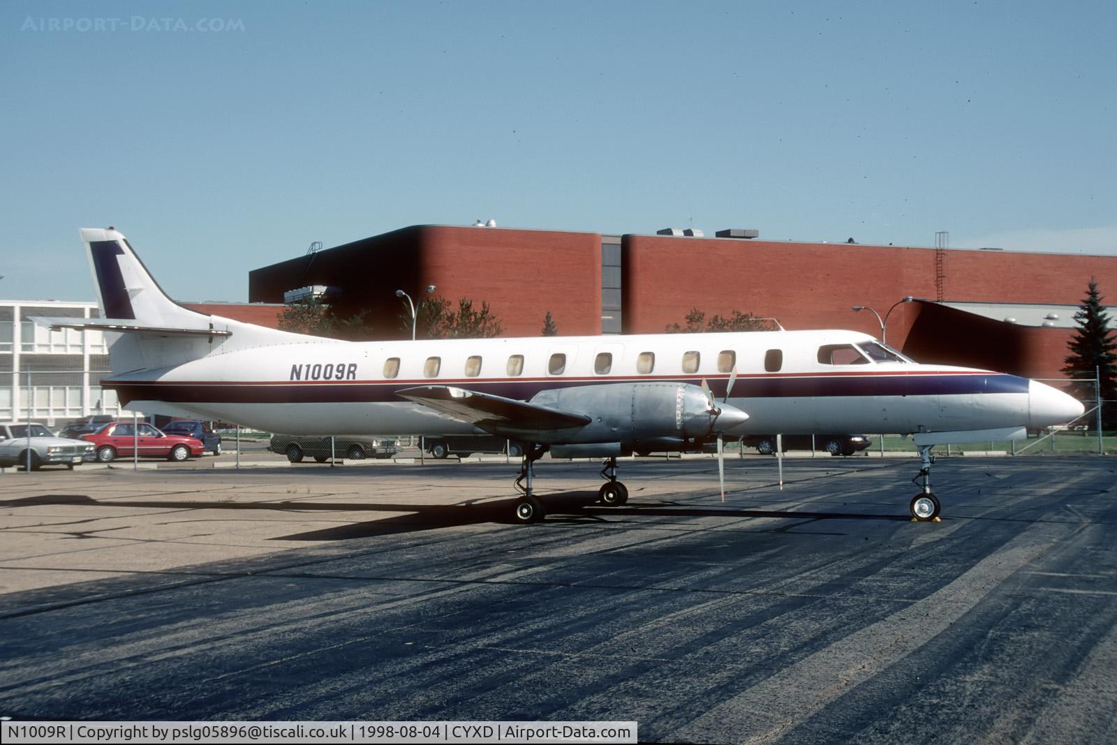 N1009R, 1980 Swearingen SA-226TC Metro II C/N TC-358, At Edmonton City Centre Airport which closed in 2013.