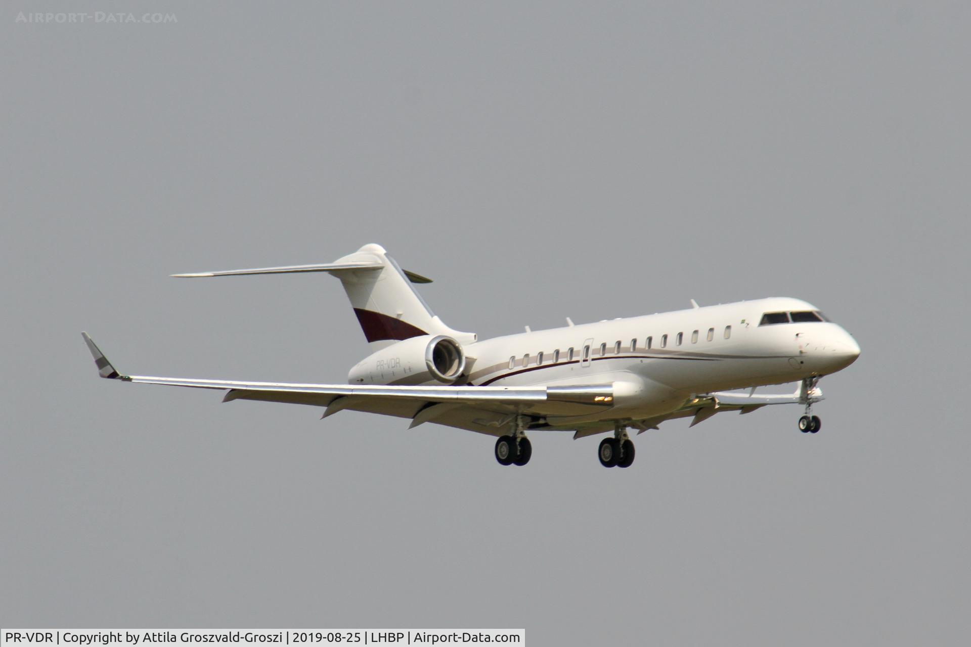 PR-VDR, 2010 Bombardier BD-700-1A10 Global Express C/N 9018, LHBP/BUD - Budapest Ferihegy, Liszt Ferenc International Airport, Hungary