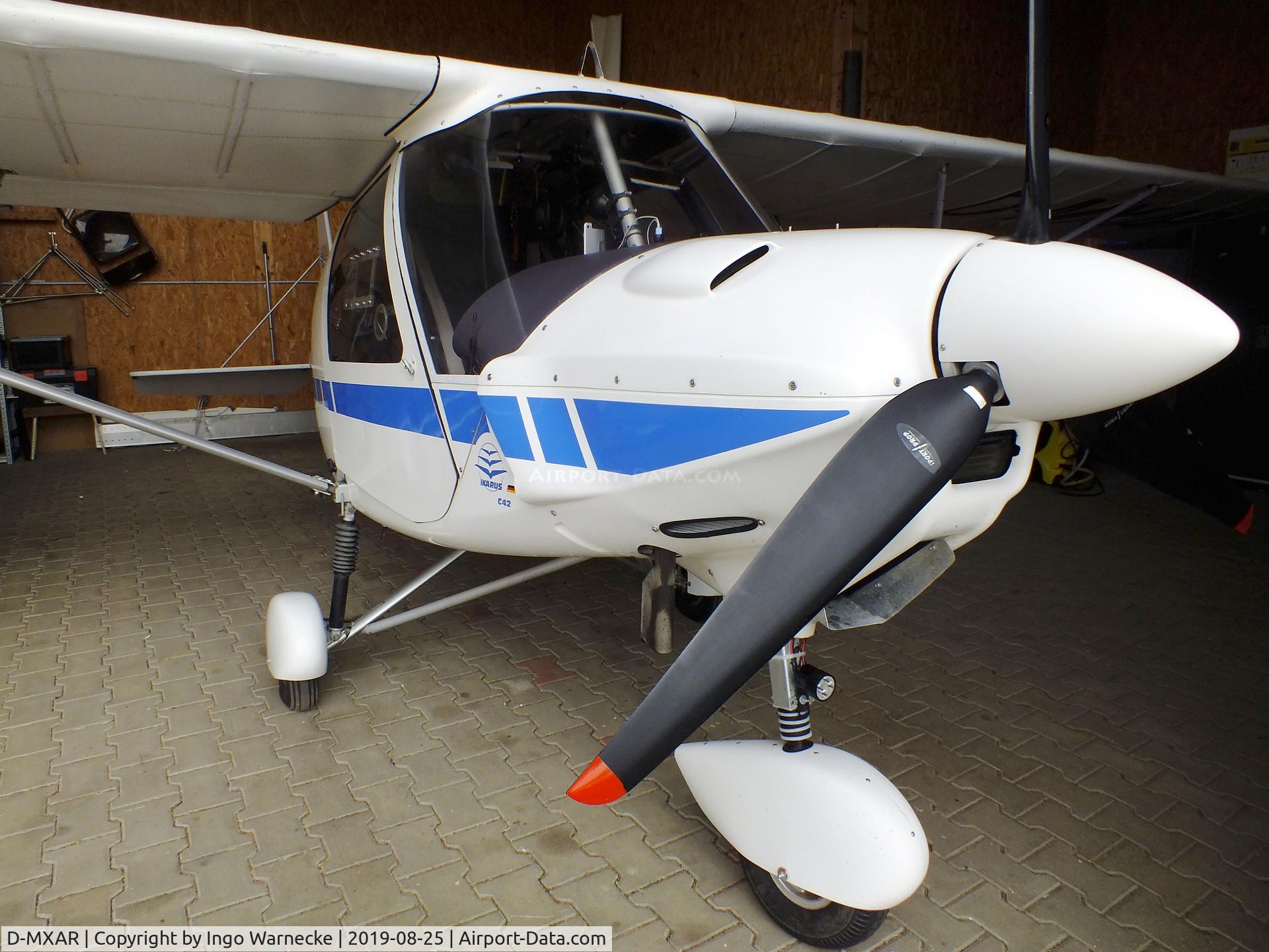 D-MXAR, Comco  Ikarus C42 C/N 0103-6308, Comco Ikarus C42 at the 2019 Flugplatz-Wiesenfest airfield display at Weilerswist-Müggenhausen ultralight airfield