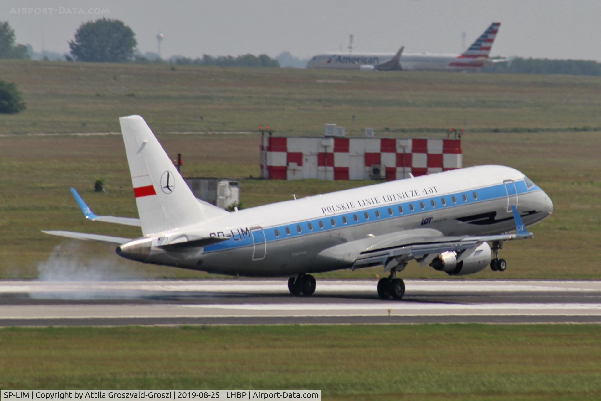 SP-LIM, 2010 Embraer 175LR (ERJ-170-200LR) C/N 17000311, LHBP/BUD - Budapest Ferihegy, Liszt Ferenc International Airport, Hungary