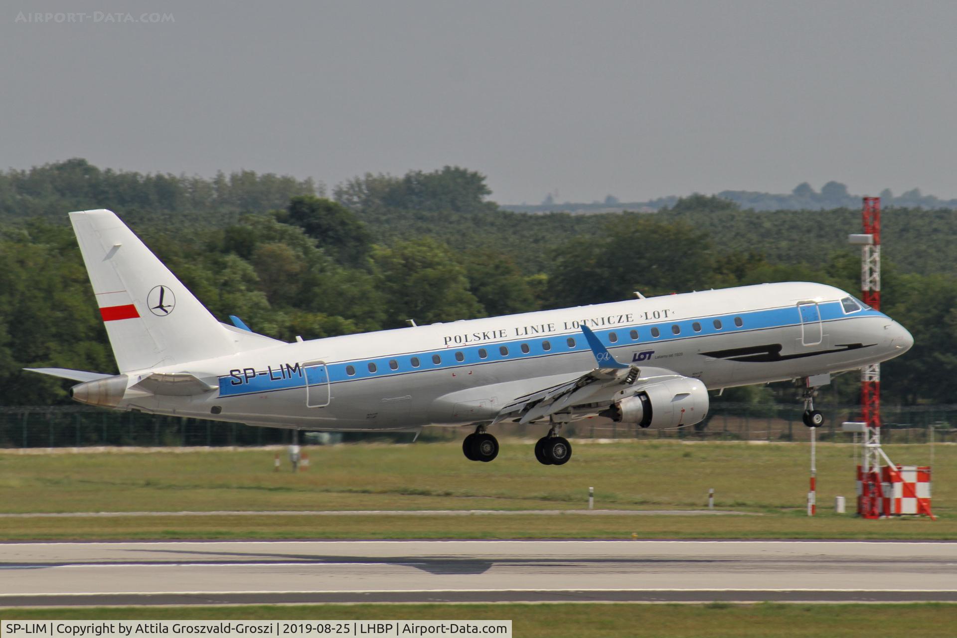 SP-LIM, 2010 Embraer 175LR (ERJ-170-200LR) C/N 17000311, LHBP/BUD - Budapest Ferihegy, Liszt Ferenc International Airport, Hungary