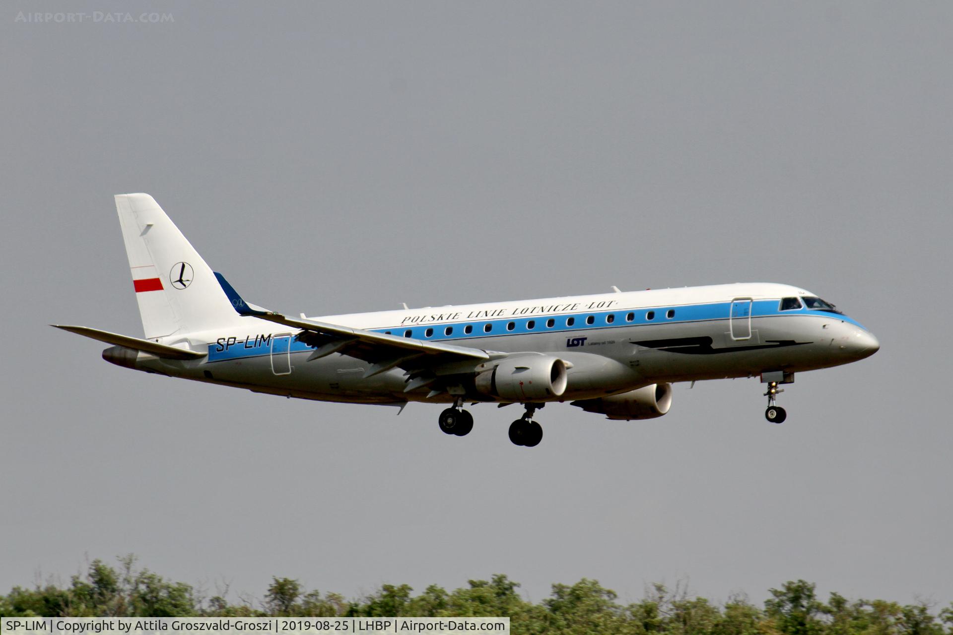 SP-LIM, 2010 Embraer 175LR (ERJ-170-200LR) C/N 17000311, LHBP/BUD - Budapest Ferihegy, Liszt Ferenc International Airport, Hungary