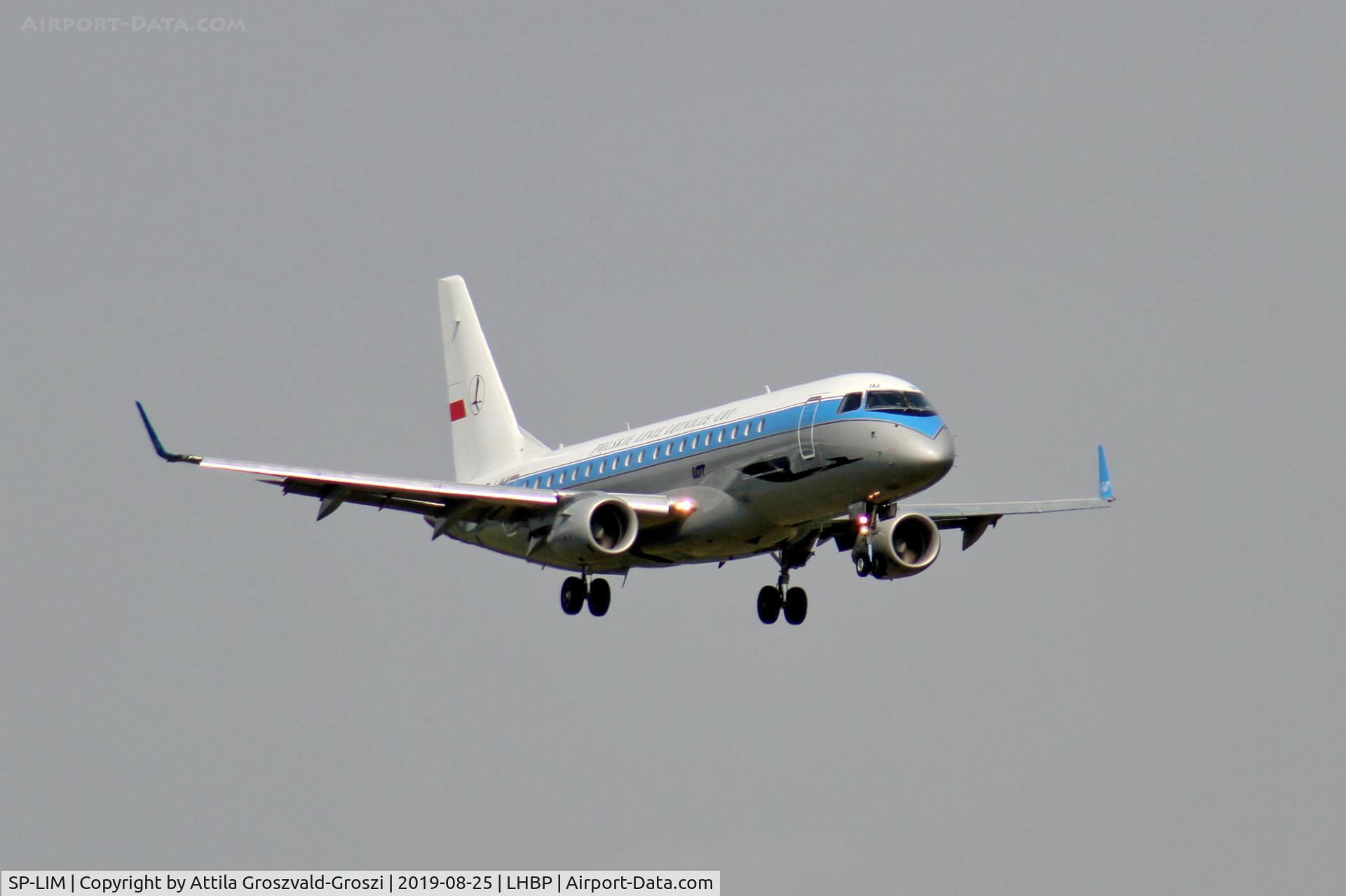 SP-LIM, 2010 Embraer 175LR (ERJ-170-200LR) C/N 17000311, LHBP/BUD - Budapest Ferihegy, Liszt Ferenc International Airport, Hungary