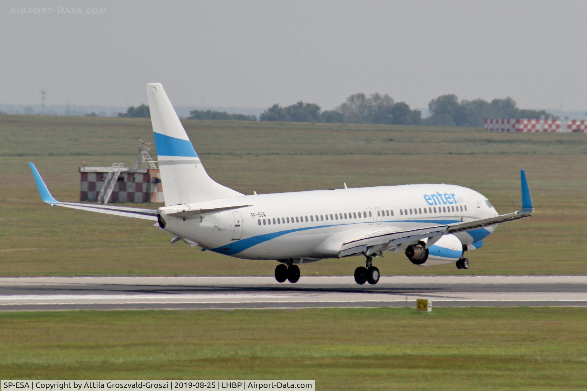 SP-ESA, 2003 Boeing 737-8Q8 C/N 30680, LHBP/BUD - Budapest Ferihegy, Liszt Ferenc International Airport, Hungary