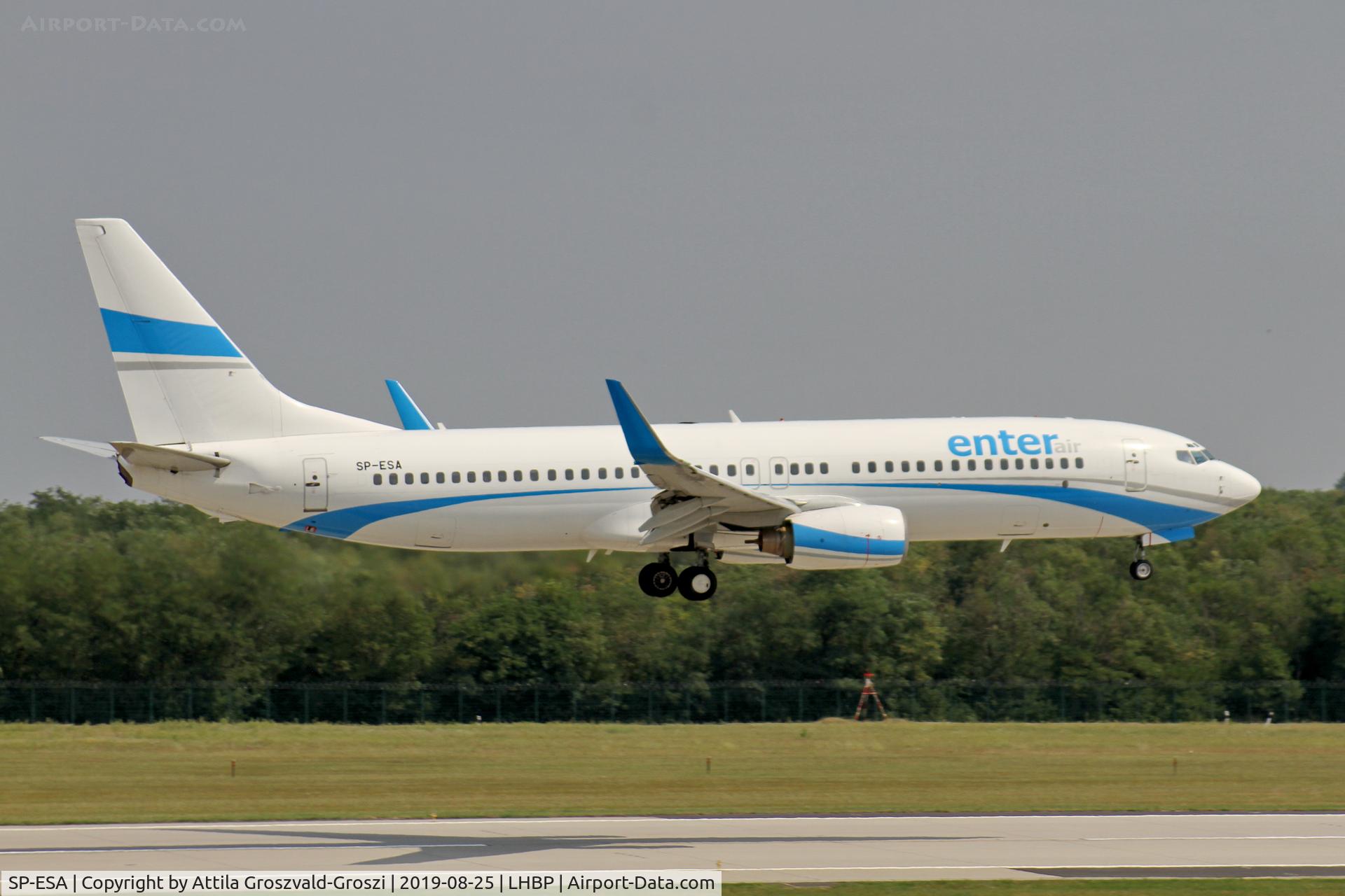 SP-ESA, 2003 Boeing 737-8Q8 C/N 30680, LHBP/BUD - Budapest Ferihegy, Liszt Ferenc International Airport, Hungary