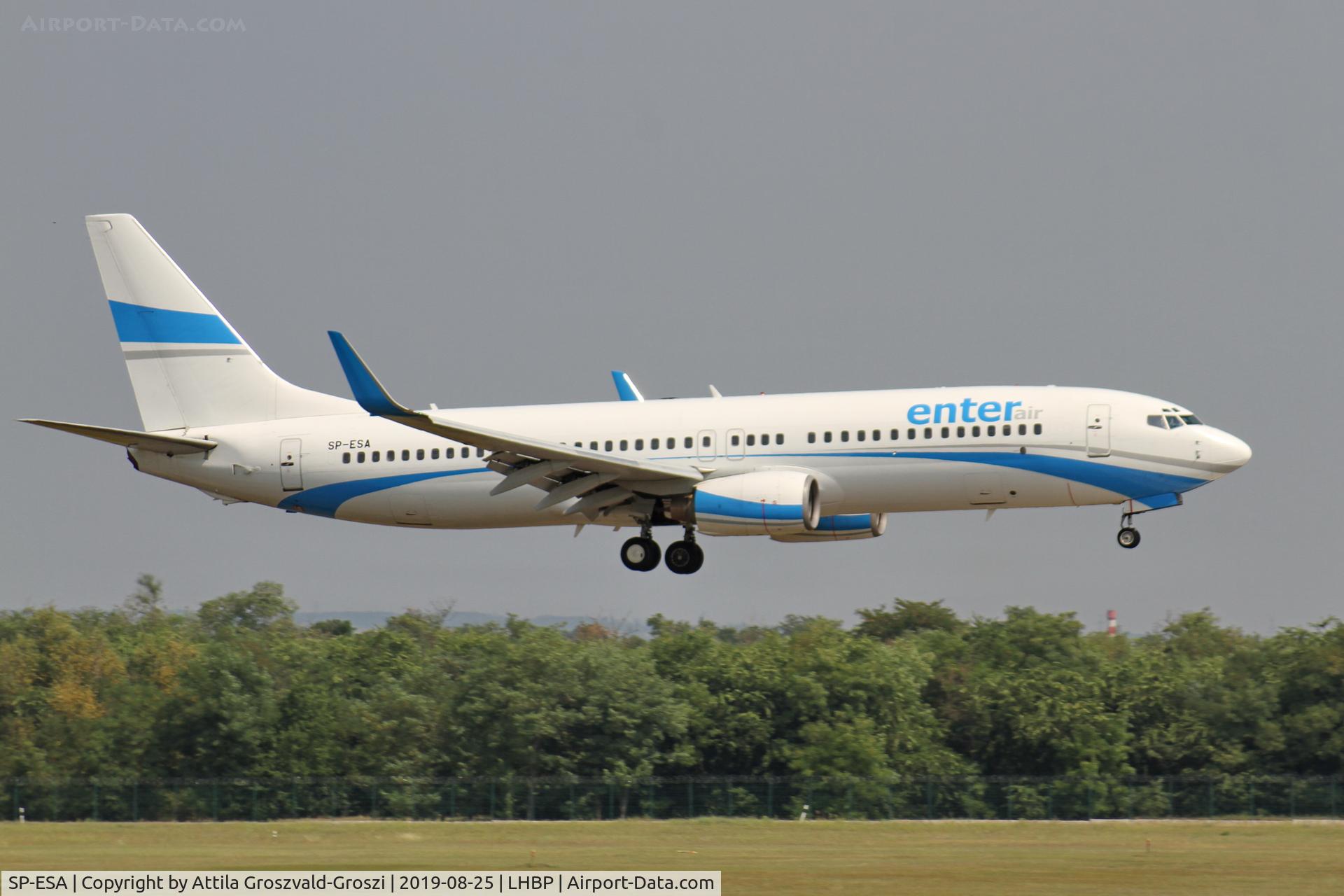 SP-ESA, 2003 Boeing 737-8Q8 C/N 30680, LHBP/BUD - Budapest Ferihegy, Liszt Ferenc International Airport, Hungary