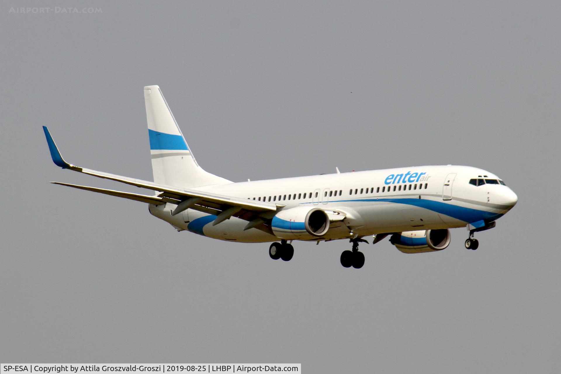SP-ESA, 2003 Boeing 737-8Q8 C/N 30680, LHBP/BUD - Budapest Ferihegy, Liszt Ferenc International Airport, Hungary