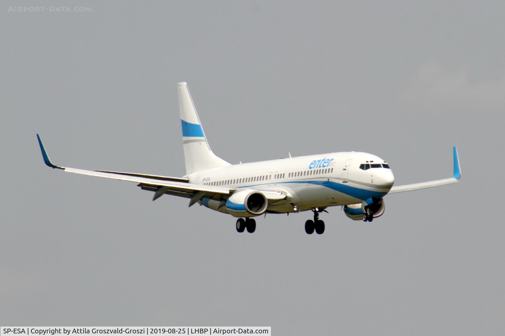 SP-ESA, 2003 Boeing 737-8Q8 C/N 30680, LHBP/BUD - Budapest Ferihegy, Liszt Ferenc International Airport, Hungary