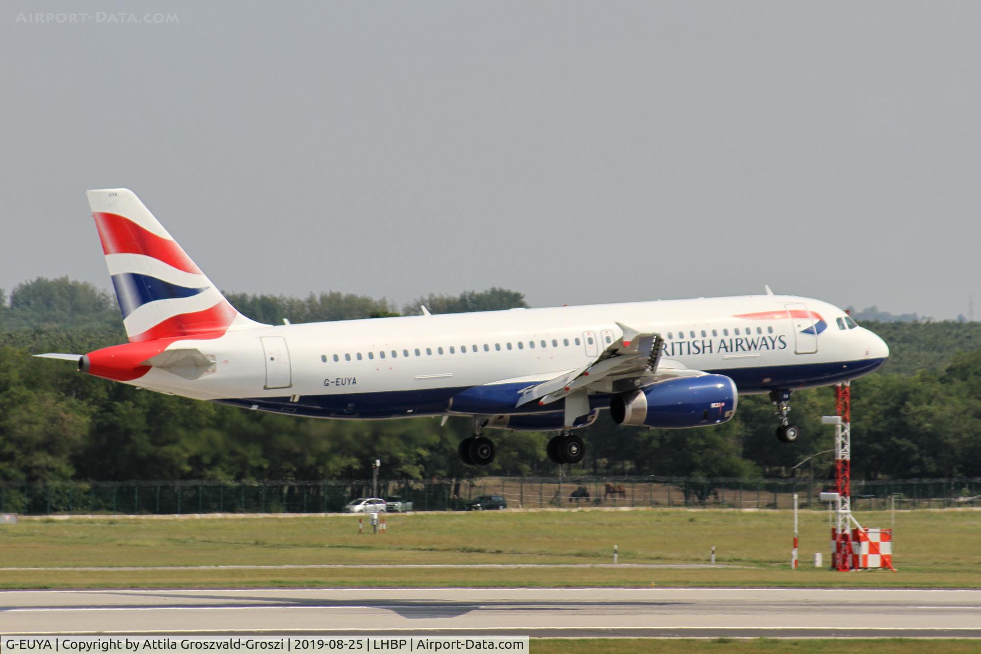 G-EUYA, 2008 Airbus A320-232 C/N 3697, LHBP/BUD - Budapest Ferihegy, Liszt Ferenc International Airport, Hungary