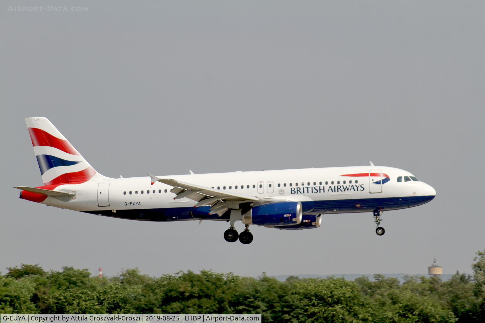 G-EUYA, 2008 Airbus A320-232 C/N 3697, LHBP/BUD - Budapest Ferihegy, Liszt Ferenc International Airport, Hungary