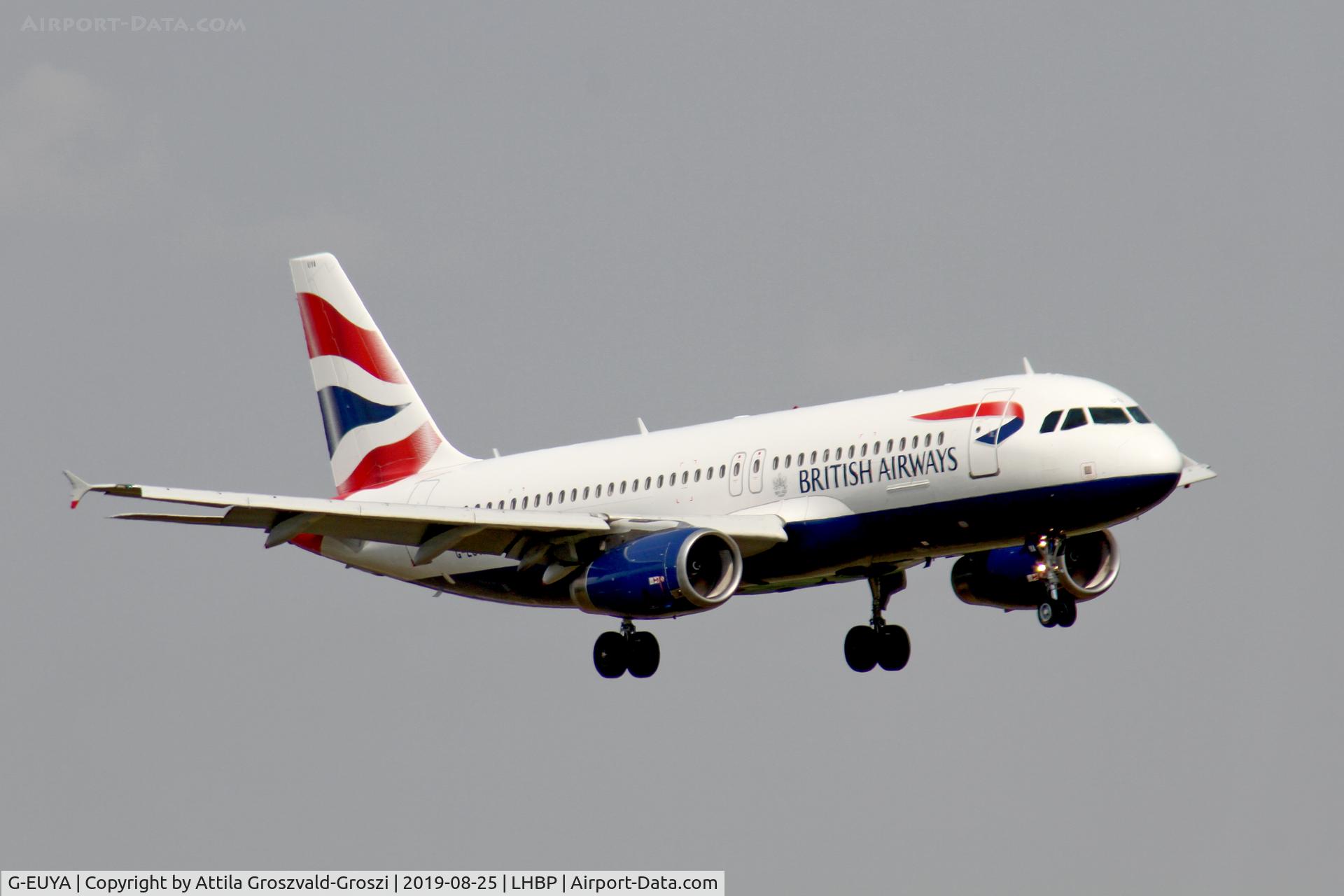 G-EUYA, 2008 Airbus A320-232 C/N 3697, LHBP/BUD - Budapest Ferihegy, Liszt Ferenc International Airport, Hungary