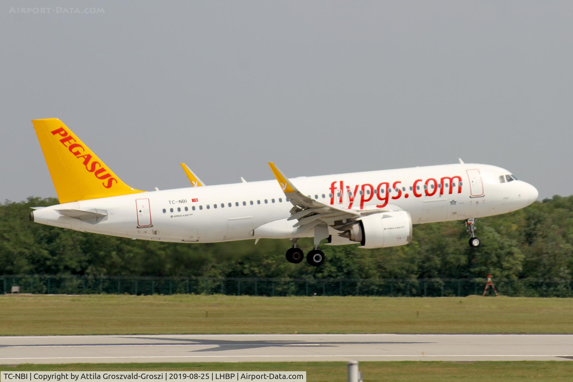 TC-NBI, 2016 Airbus A320-251N C/N 7429, LHBP/BUD - Budapest Ferihegy, Liszt Ferenc International Airport, Hungary
