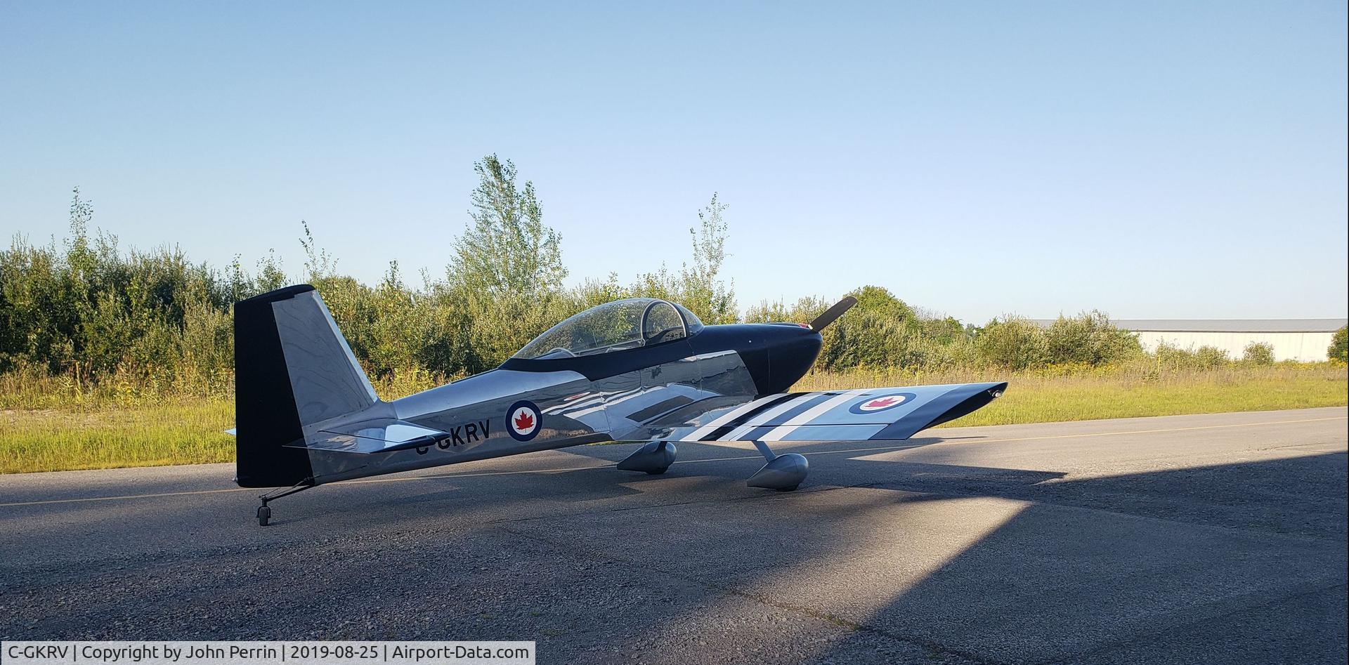C-GKRV, 2003 Vans RV-8 C/N 80118, Vans RV-8 C-GKRV Latest Livery