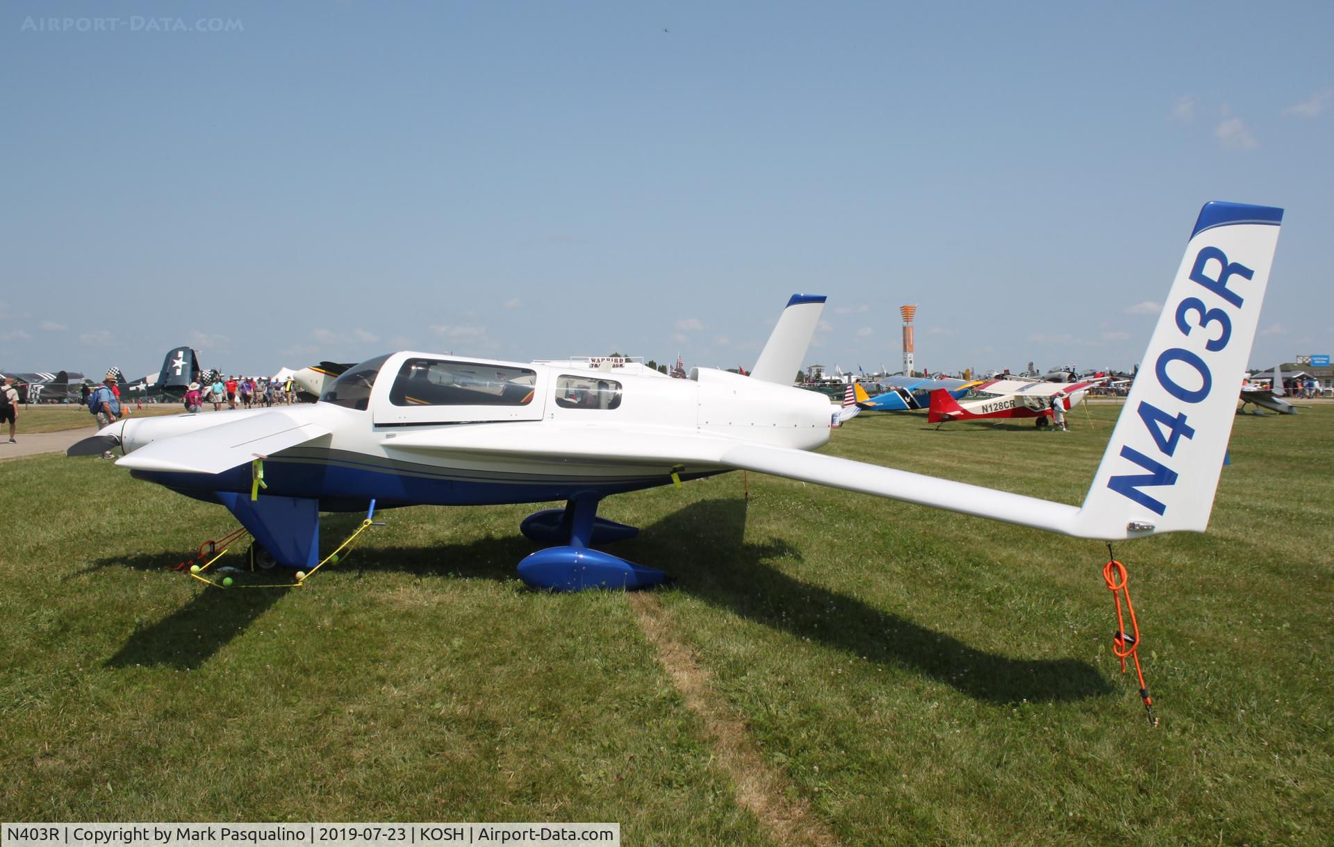 N403R, Rutan Defiant C/N 093, Rutan Defiant