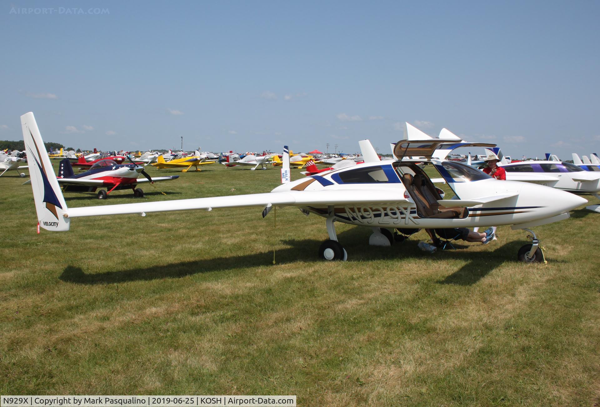 N929X, Velocity Velocity XL5 RG C/N 3RX156, Velocity XL5 RG