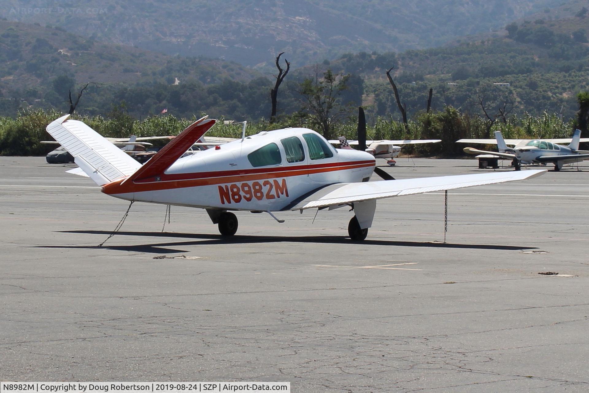 N8982M, 1964 Beech S35 Bonanza C/N D-7310, 1964 Beech S35 BONANZA, Continental IO-520 285 Hp