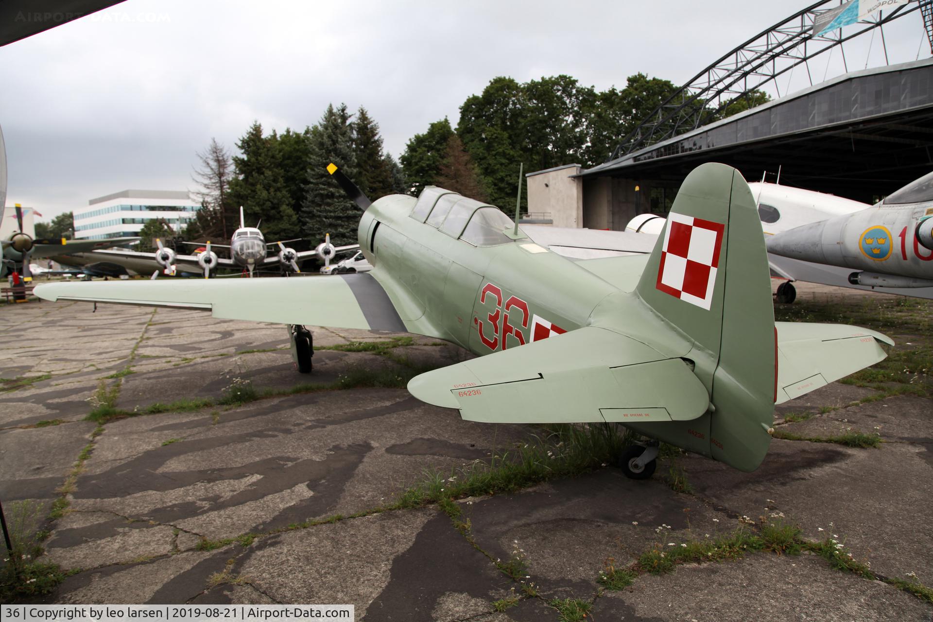 36, Yakovlev Yak-11 C/N 64236, Polish Aviation Museum 21.8.2019