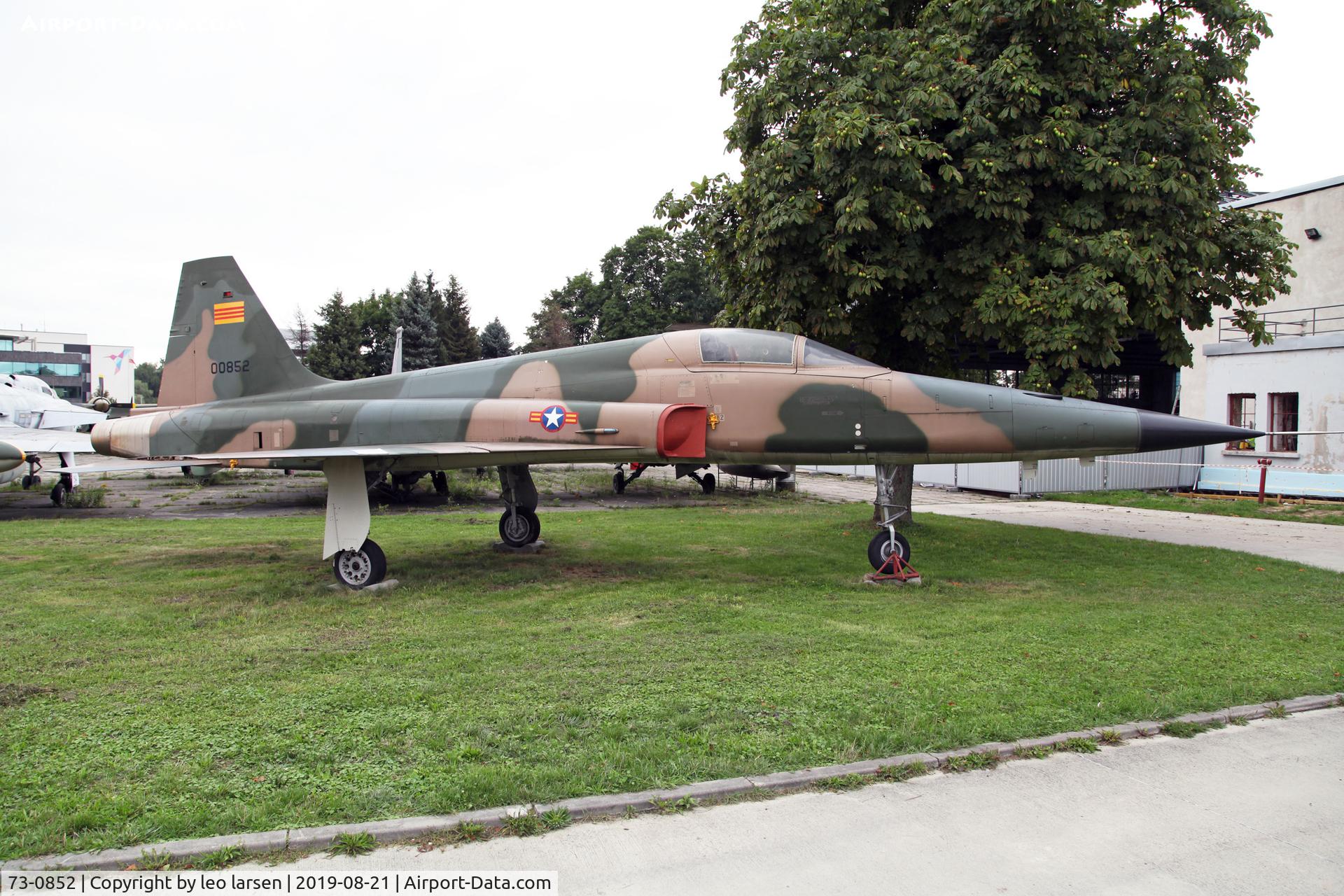 73-0852, 1973 Northrop F-5E Tiger II C/N R.1033, Polish Aviation Museum Krakow 21.8.2019