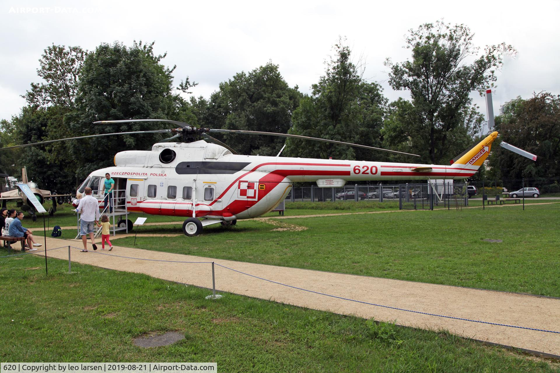 620, 1973 Mil Mi-8S Hip C/N 10620, Polish Aviation Museum Krakow 21.8.2019