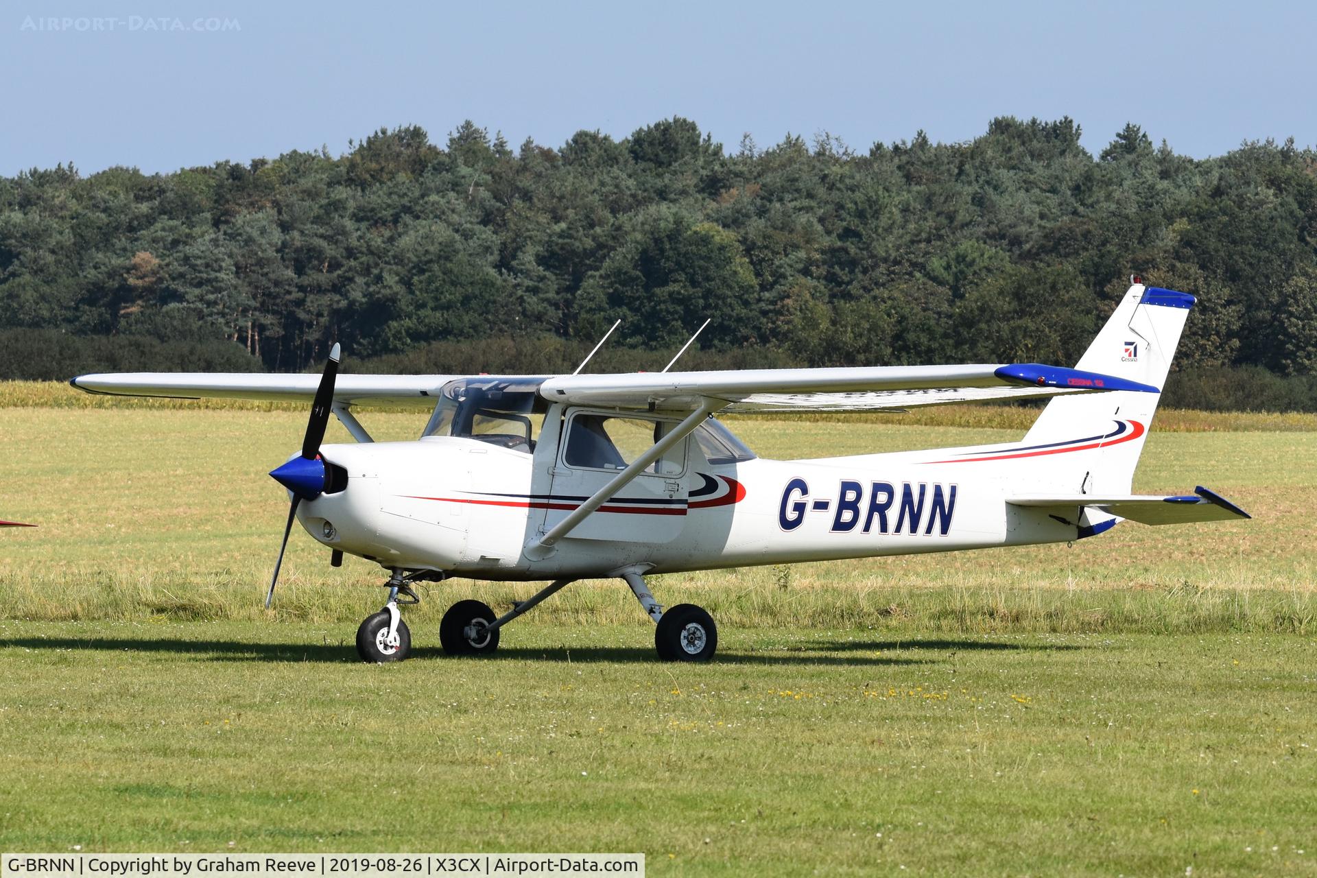 G-BRNN, 1980 Cessna 152 C/N 152-84735, Parked at Northrepps.