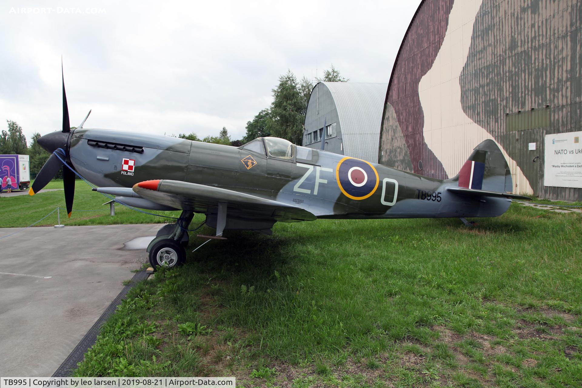 TB995, 1955 Supermarine 361 Spitfire LF.XVIe C/N CBAF.IX.3495, Polish Aviation Museum Krakow 21.8.2019