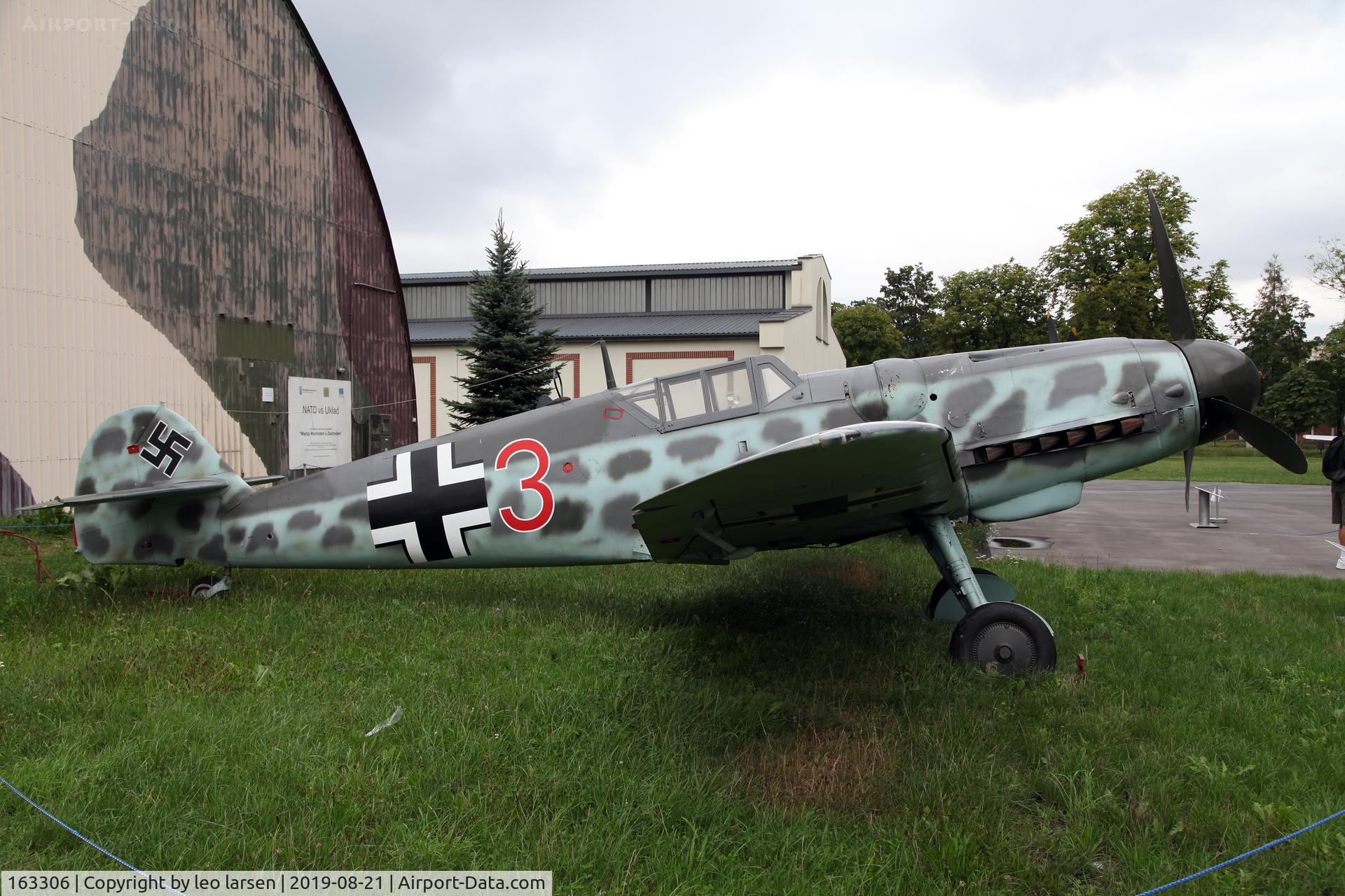 163306, Messerschmitt Bf-109G-6 C/N Not found 163306, Polish Aviation Museum Krakow 21.8.2019