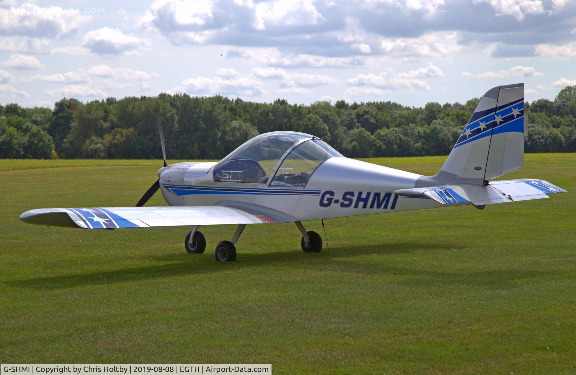 G-SHMI, 2007 Aerotechnik EV-97 TeamEurostar UK C/N 3013, Aerotechnik TeamEurostar at Old Warden's Gathering of Moths Day 2019