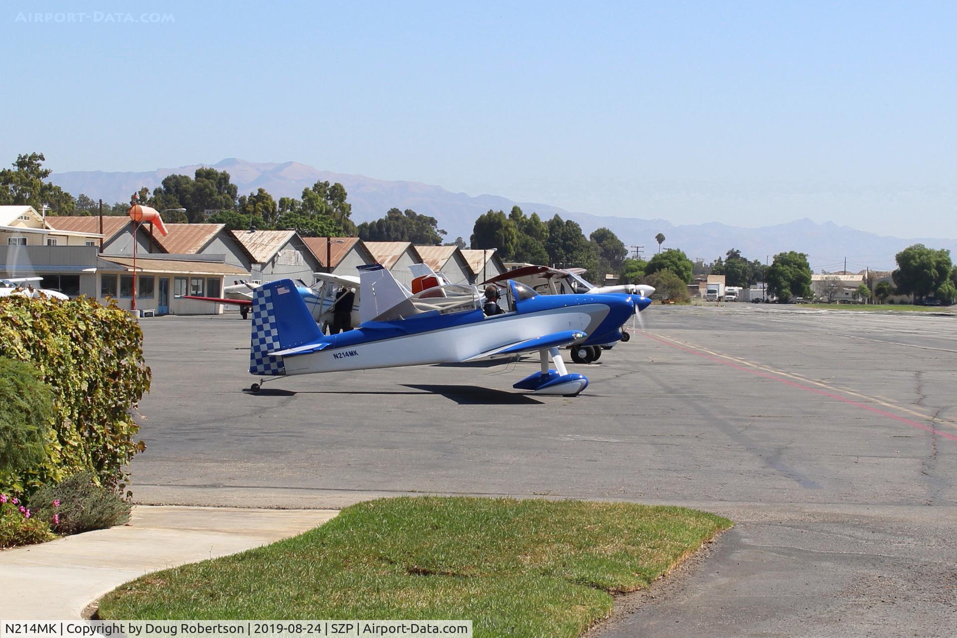 N214MK, 2007 Vans RV-8 C/N 81855, 2007 Margheritis VAN's RV-8, Lycoming O-360-B1A 180 Hp, taxi
