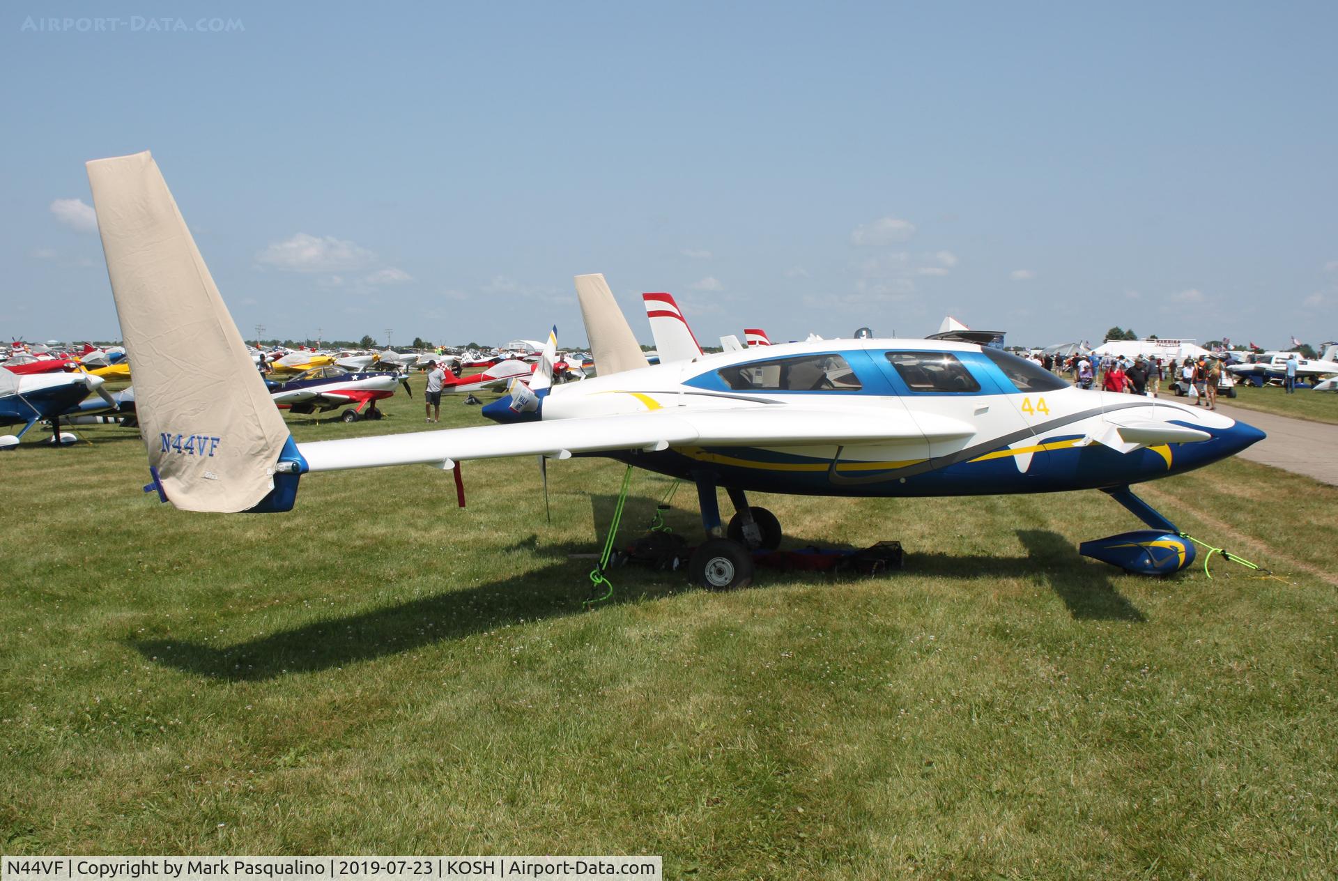 N44VF, 2007 Velocity Velocity XL FG C/N 3FX023, Velocity XL FG