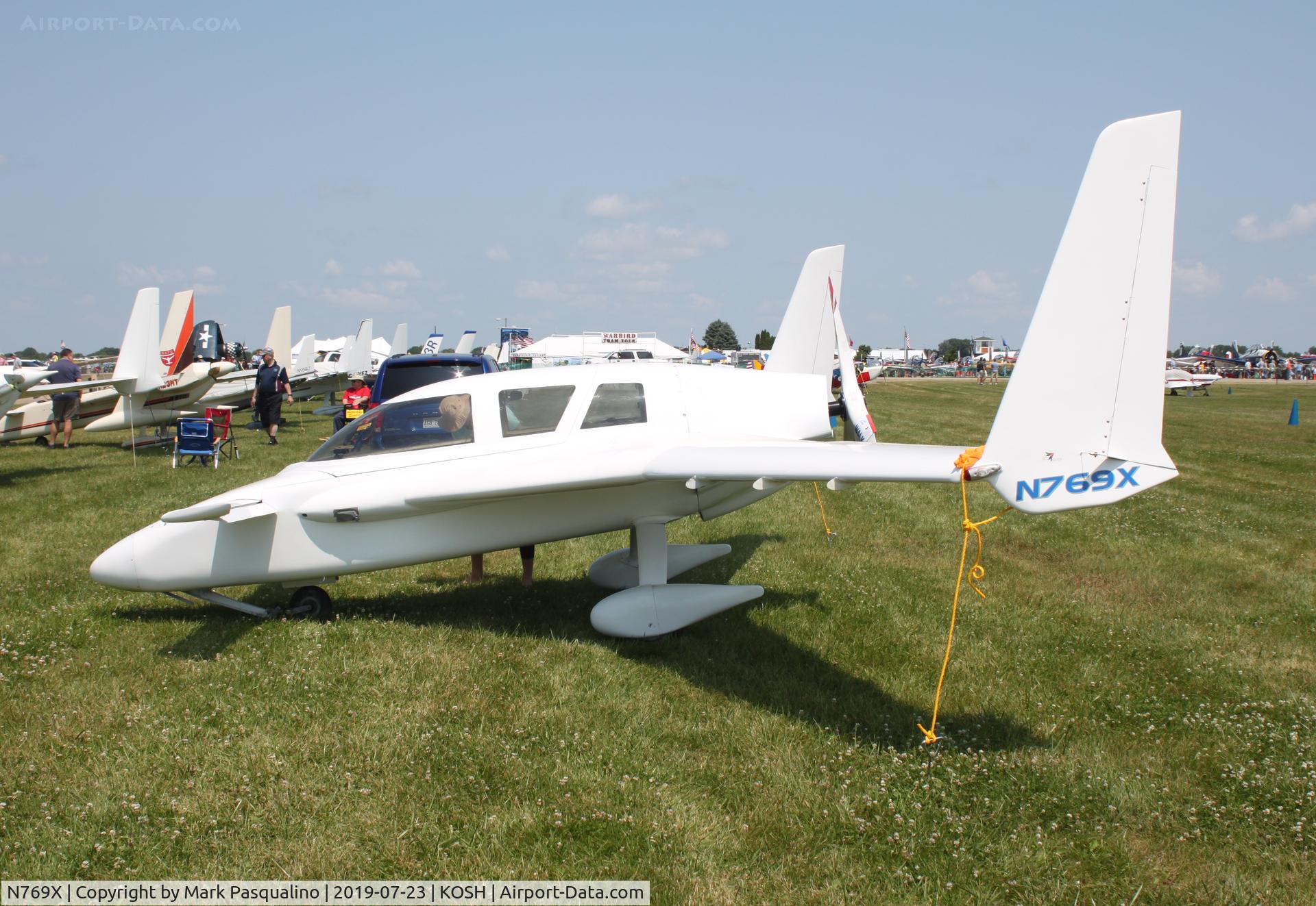 N769X, Co-Z Cozy C/N 30, Registered as ROBERT ALAN BLYTHE COZY AEROCANARD