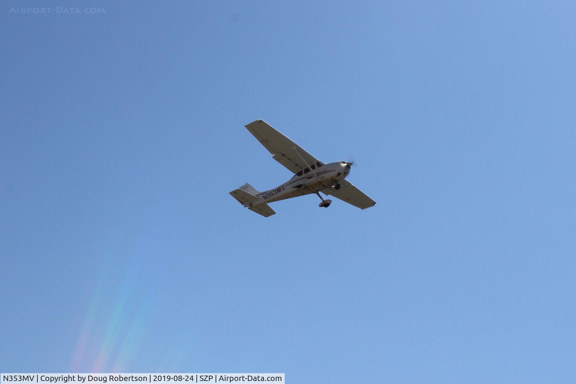 N353MV, 2005 Cessna 172S C/N 172S9908, 2005 Cessna 172S SKYHAWK SP, Lycoming IO-360-L2A 180 Hp, another takeoff climb Rwy 22