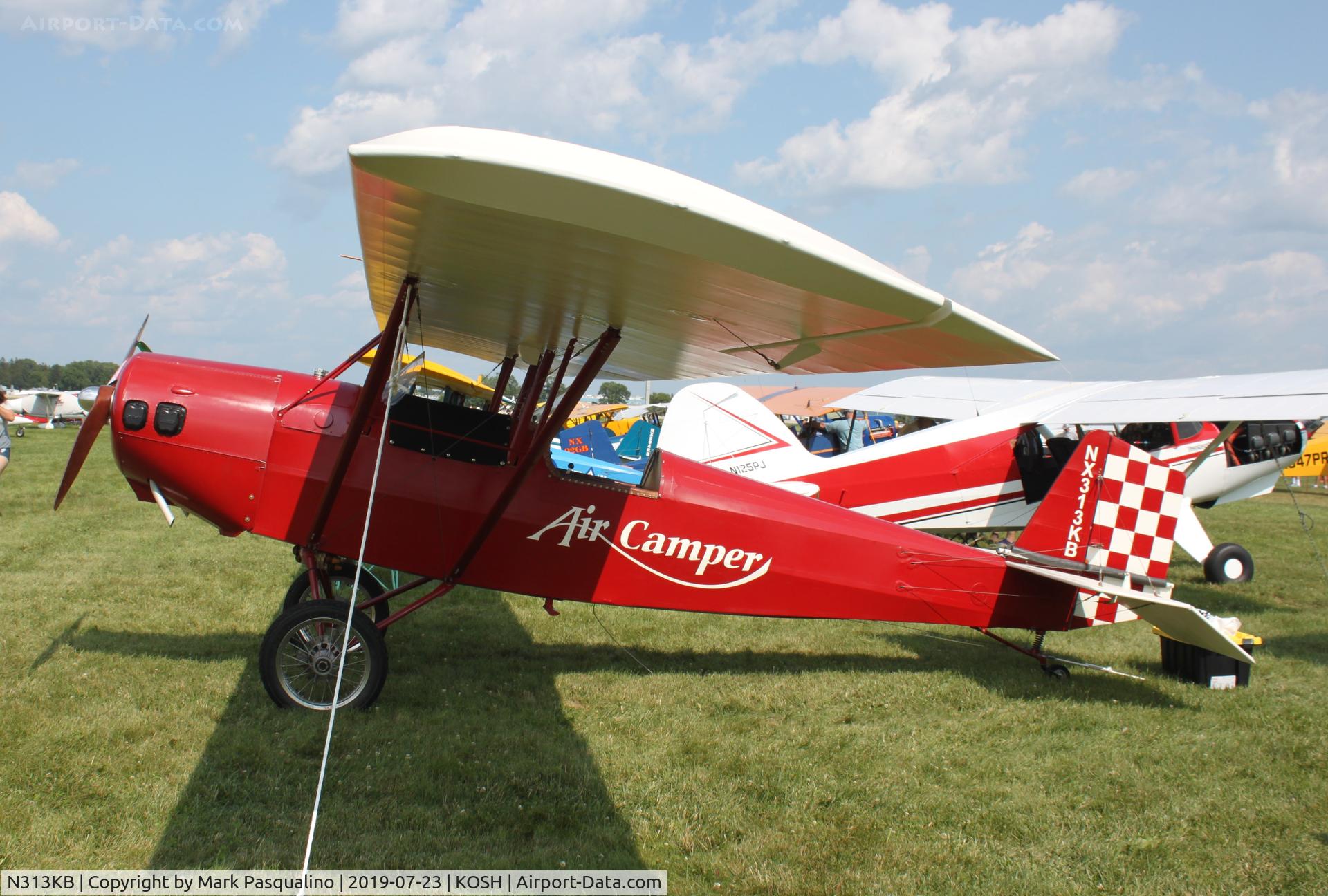 N313KB, 2015 Pietenpol Air Camper C/N 001(N313KB), Pietenpol Air Camper