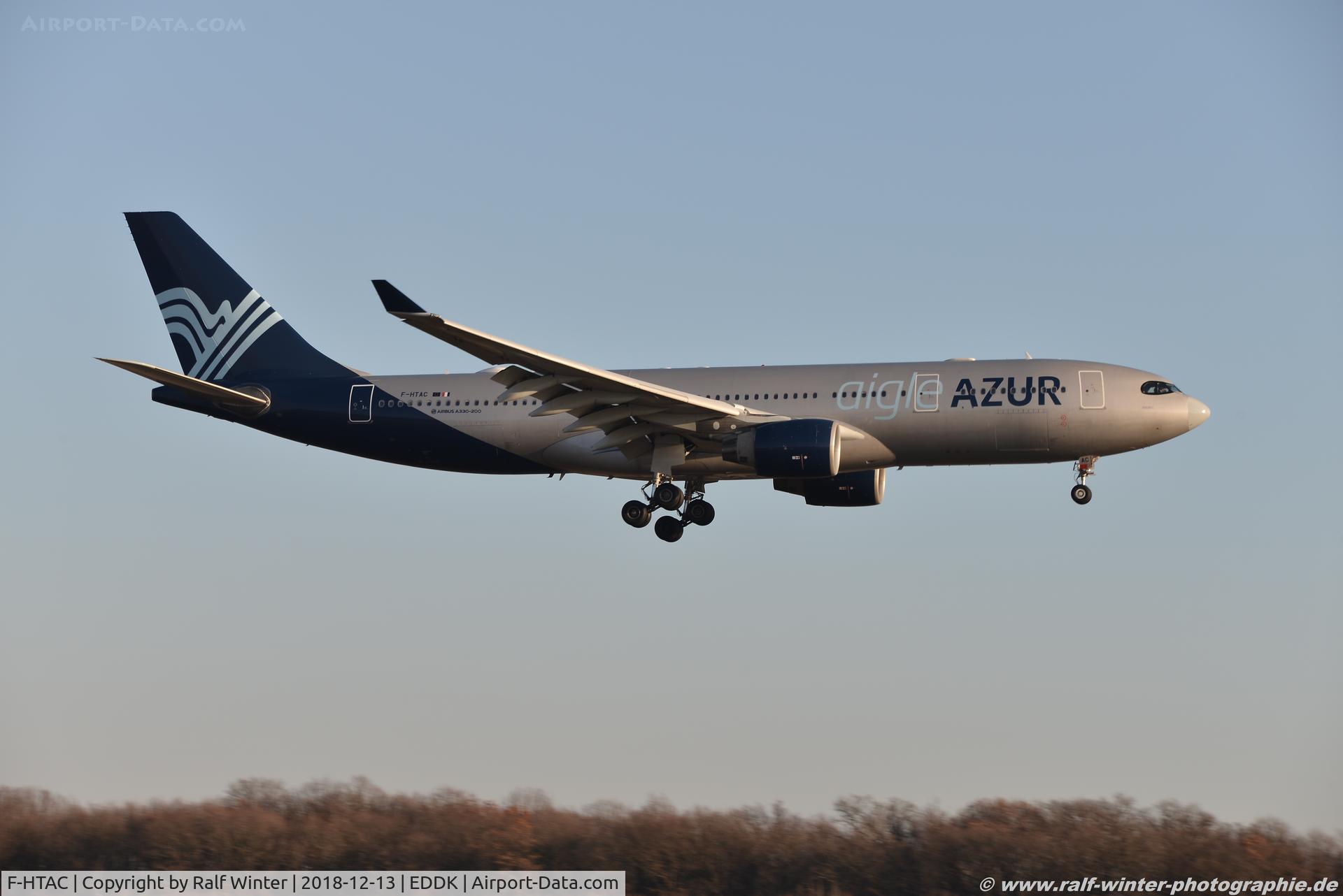 F-HTAC, 2002 Airbus A330-223 C/N 493, Airbus A330-223 - ZI AAF Aigle Azur - 493 - F-HTAC - 13.12.2018 - CGN