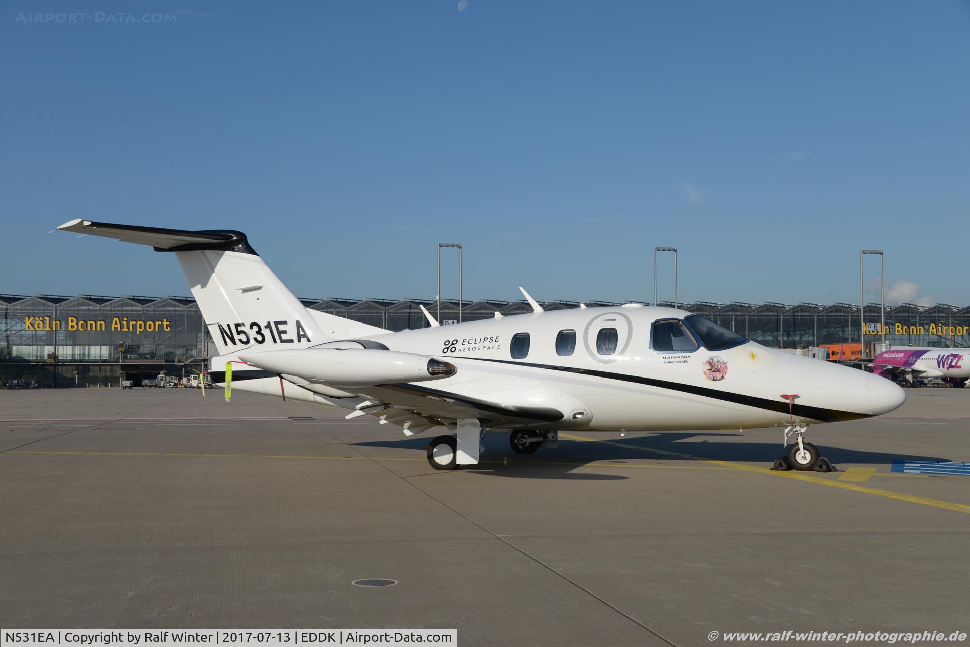 N531EA, 2007 Eclipse Aviation Corp EA500 C/N 000031, Eclipse EA-500 - Eclipse Aerospace - 000031 - N531EA - 13.07.2017 - CGN