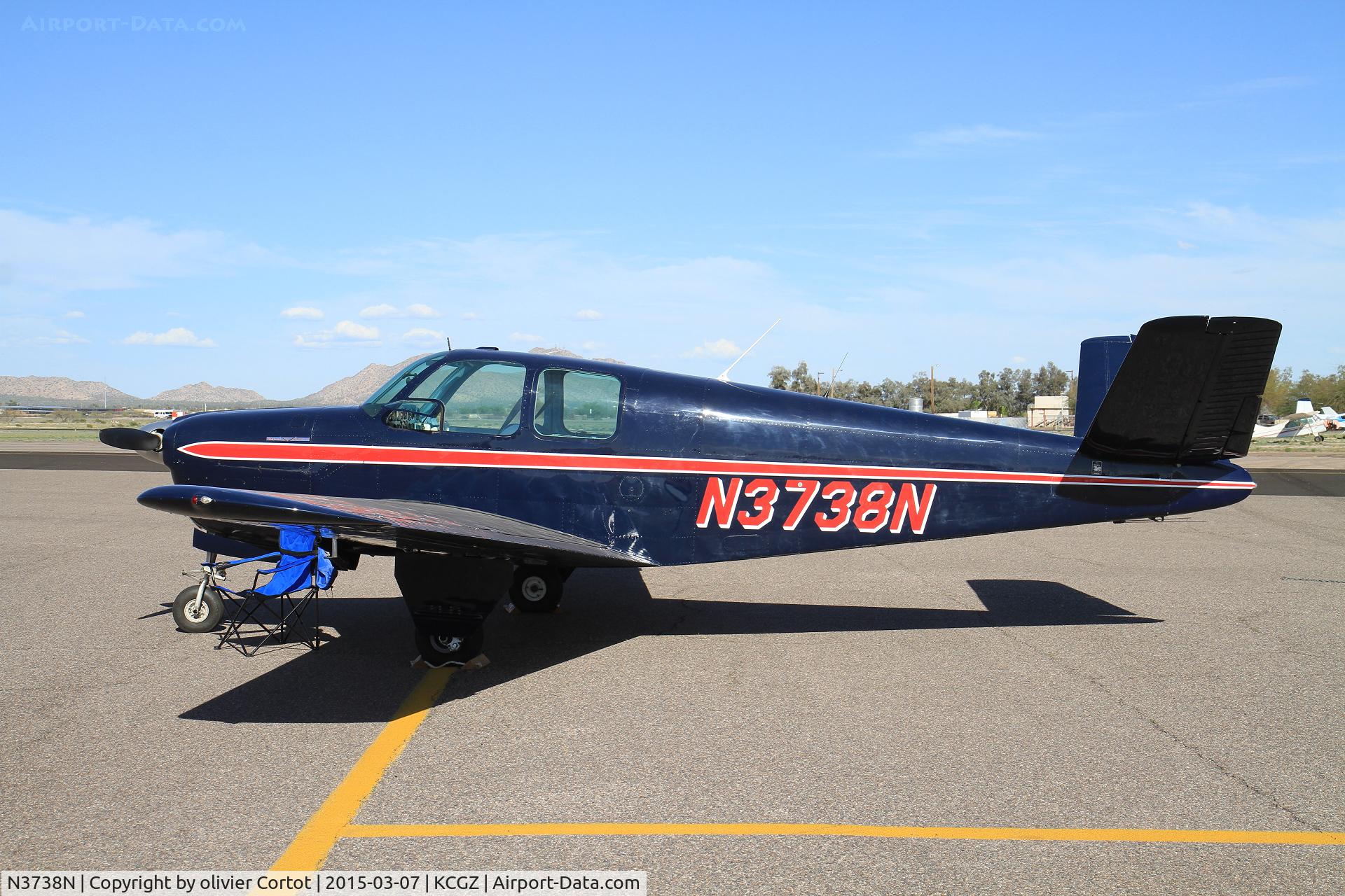 N3738N, 1947 Beech 35 Bonanza C/N D-948, Cactus fly in