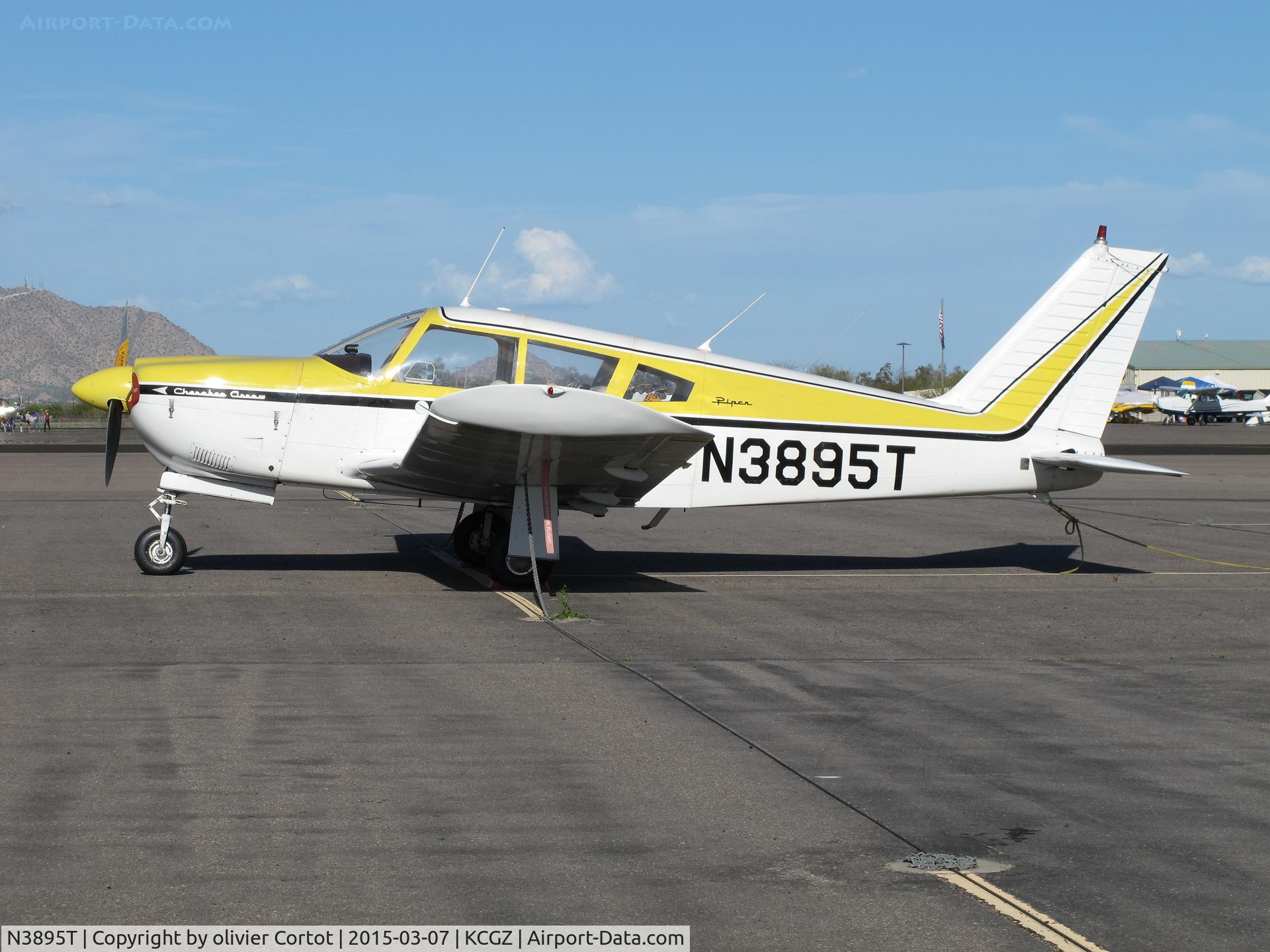 N3895T, 1967 Piper PA-28R-180 Cherokee Arrow C/N 28R-30224, left side