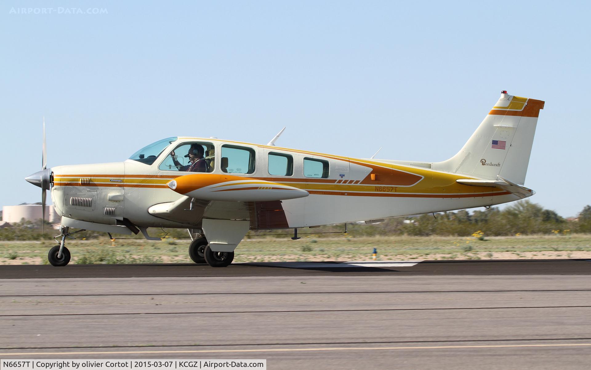 N6657T, 1979 Beech A36TC Bonanza 36 C/N EA-22, Cactus fly in