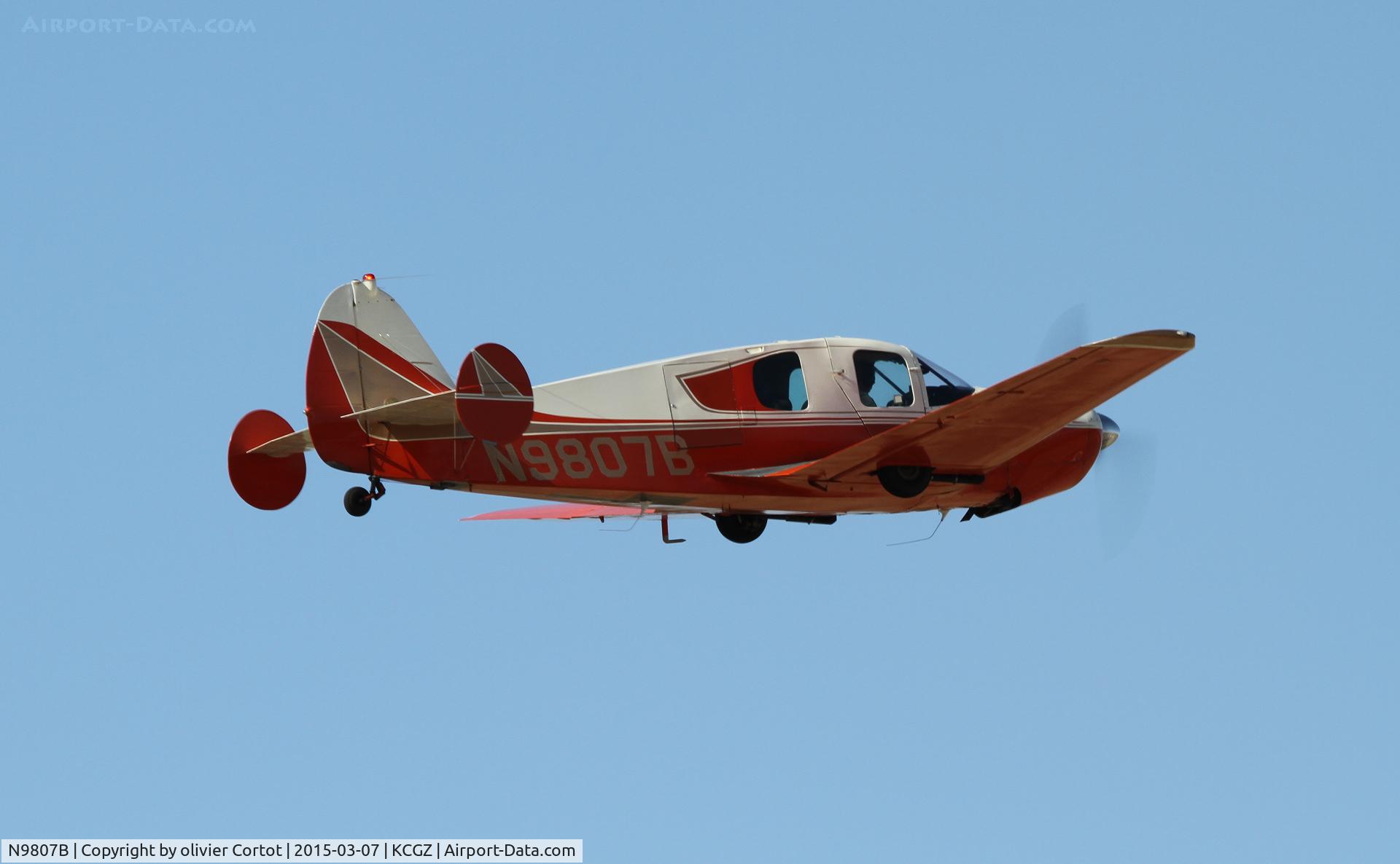 N9807B, 1958 Bellanca 14-19-2 Cruisair Senior C/N 4059, Cactus fly in