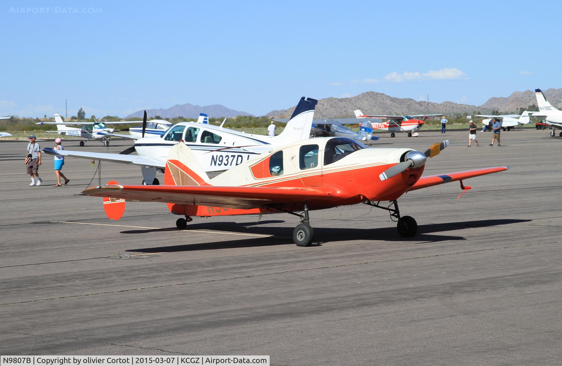 N9807B, 1958 Bellanca 14-19-2 Cruisair Senior C/N 4059, Cactus fly in