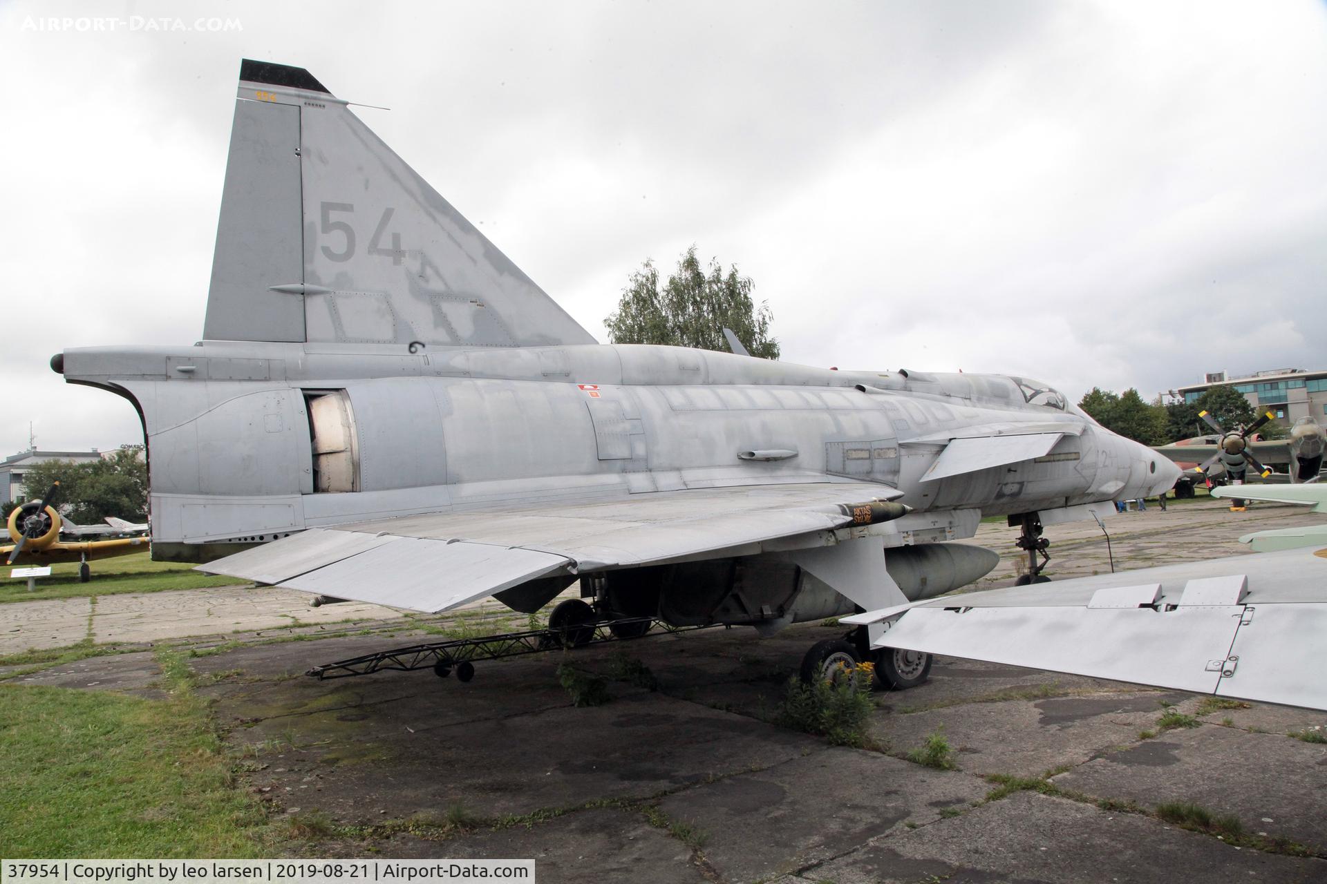 37954, Saab AJSF 37 Viggen C/N 37954, Polish Aviation Museum Krakow 21.8.2019