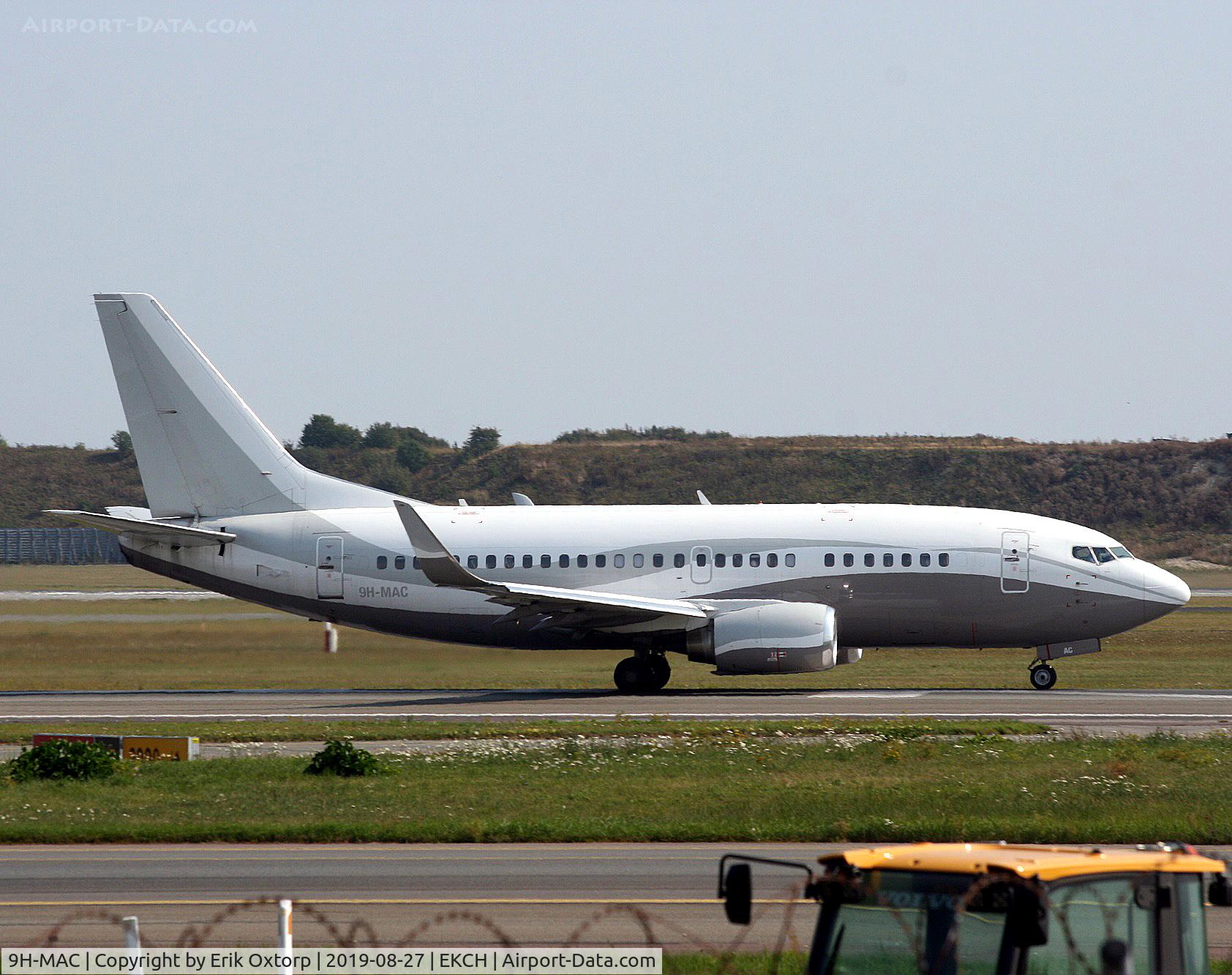9H-MAC, 1990 Boeing 737-548 C/N 24968, 9H-MAC taking off rw 22R
