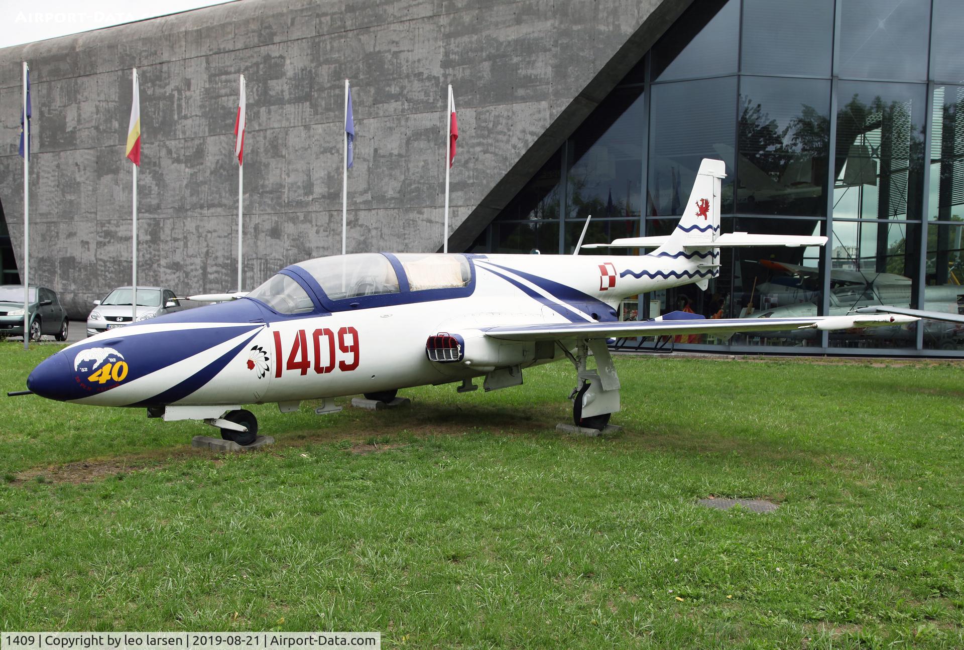 1409, PZL-Mielec TS-11 Iskra bis DF C/N 3H-1409, Polish Aviation Museum Krakow 21.8.2019