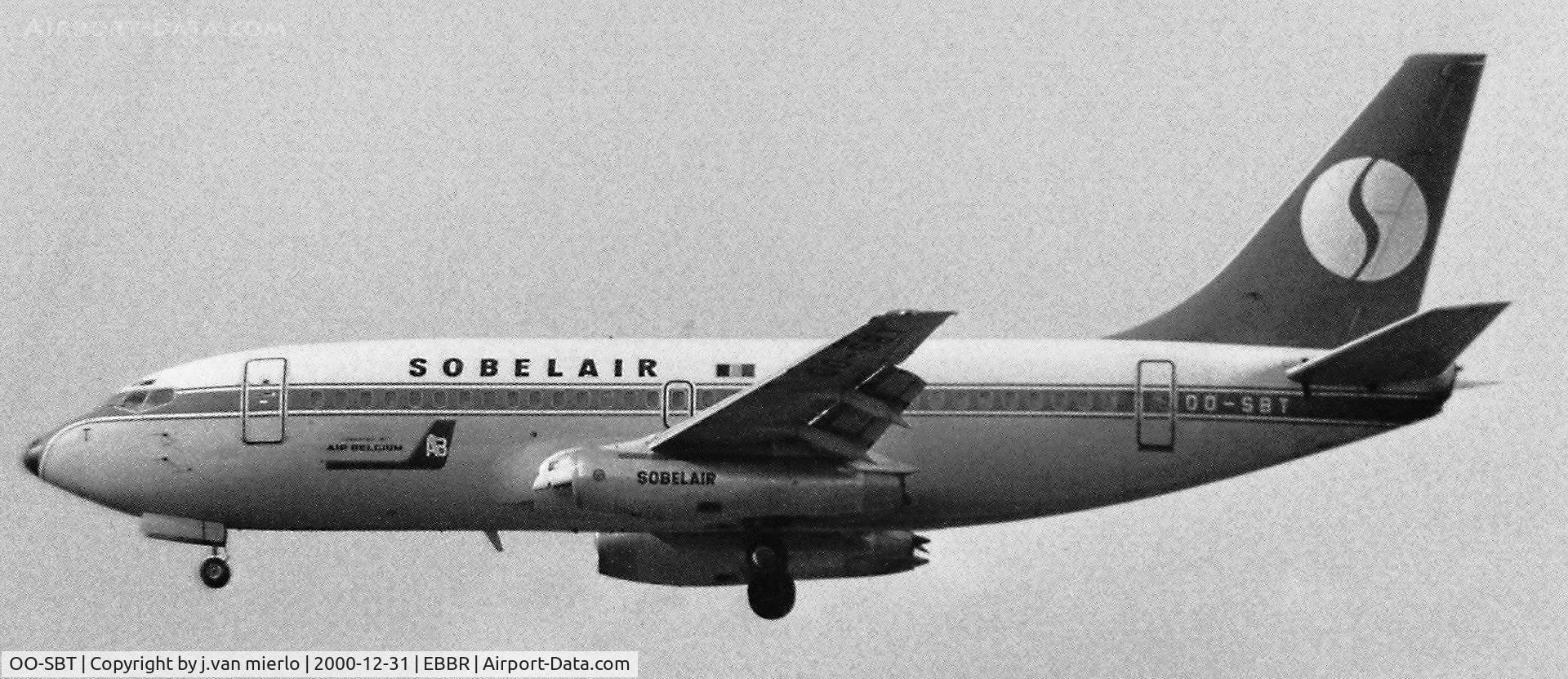 OO-SBT, 1979 Boeing 737-229 C/N 21840, Approaching Brussels 25L