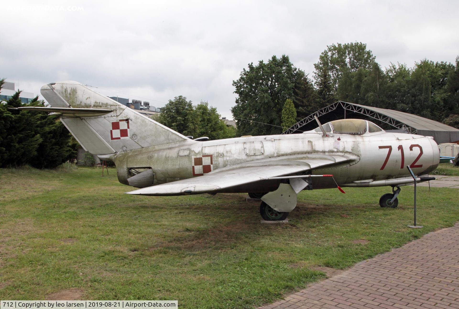 712, 1955 WSK Mielec Lim-1 C/N 1A7012, Polish Aviation Museum Krakow 21.8.2019
