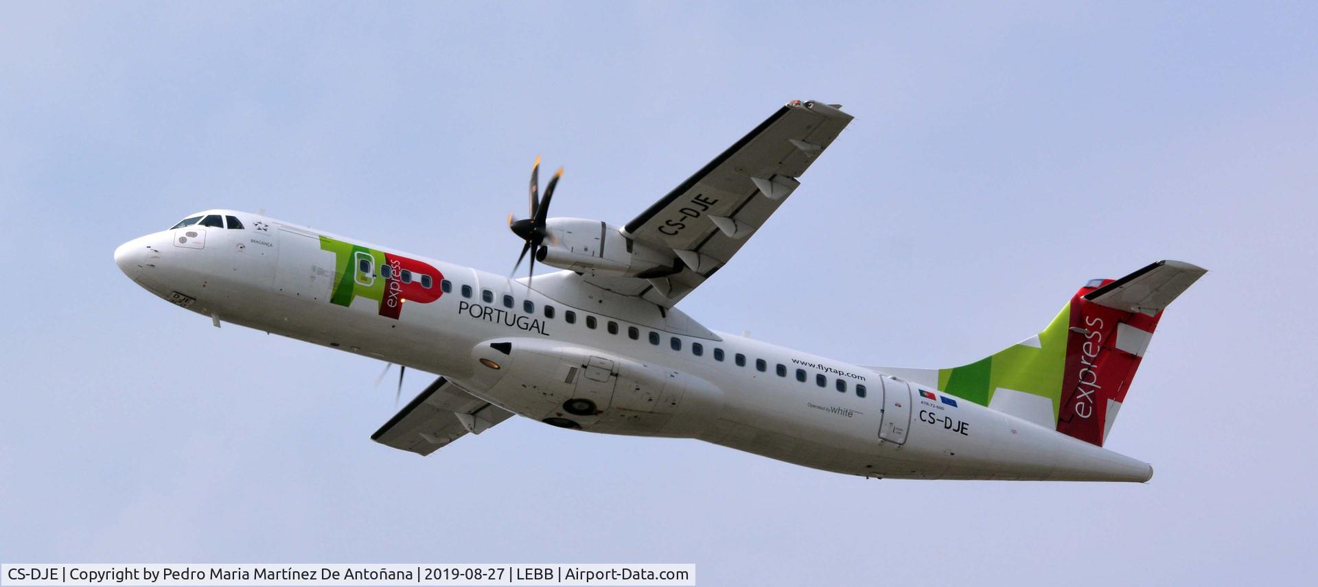 CS-DJE, 2015 ATR 72-600 (72-212A) C/N 1236, Aeropuerto de Loiu - Bilbao - Euskadi - España